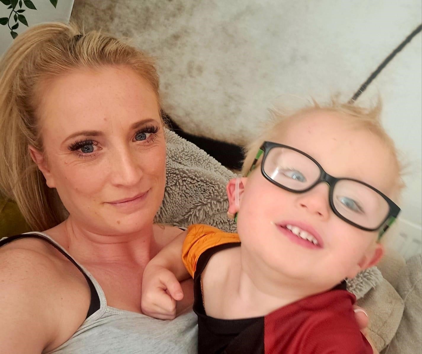 Kimberly Hind, mother to five-year-old Harvey, who is deaf-blind, said they waited more than a year for his EHCP