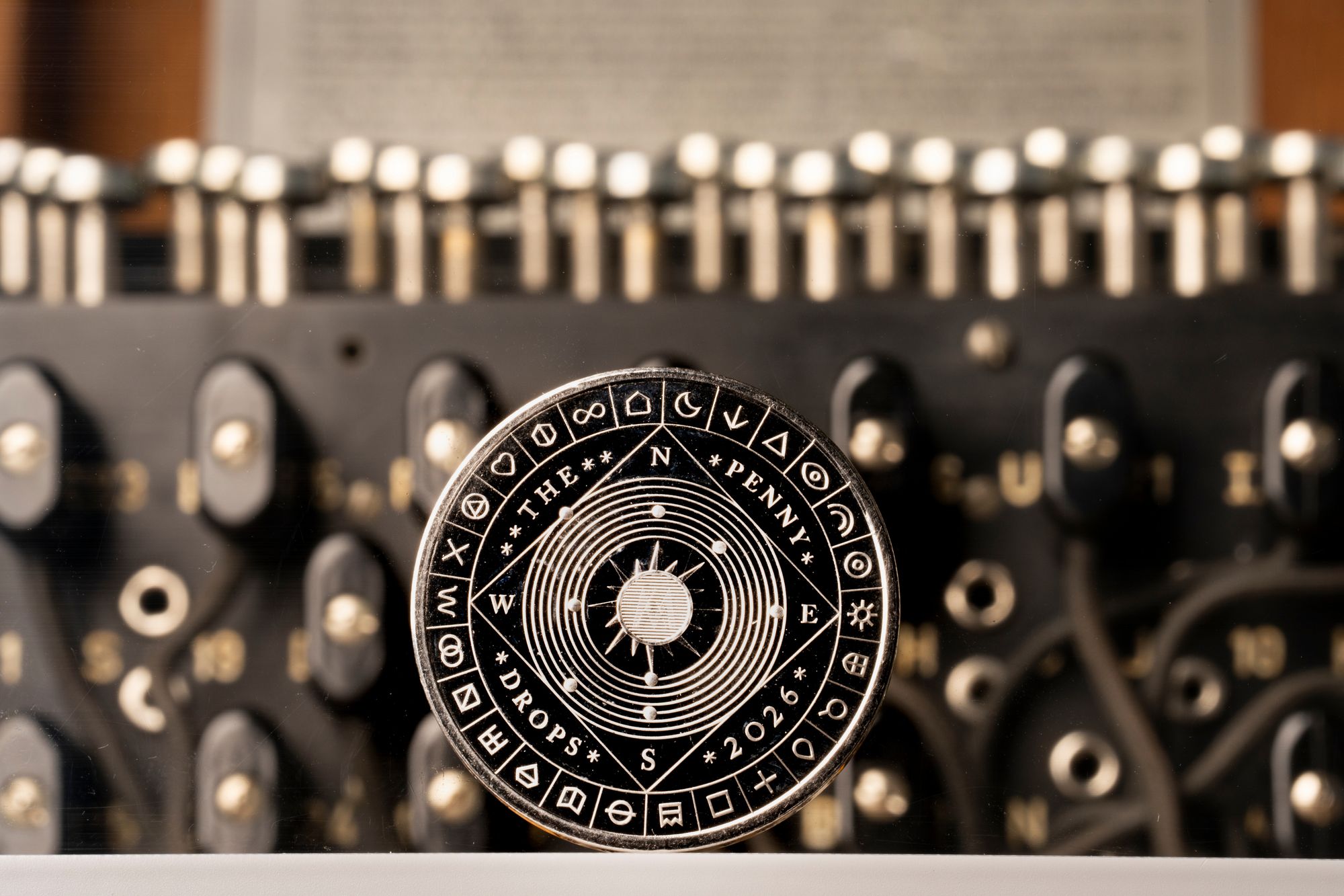 This coin will form part of a nationwide code-breaking challenge