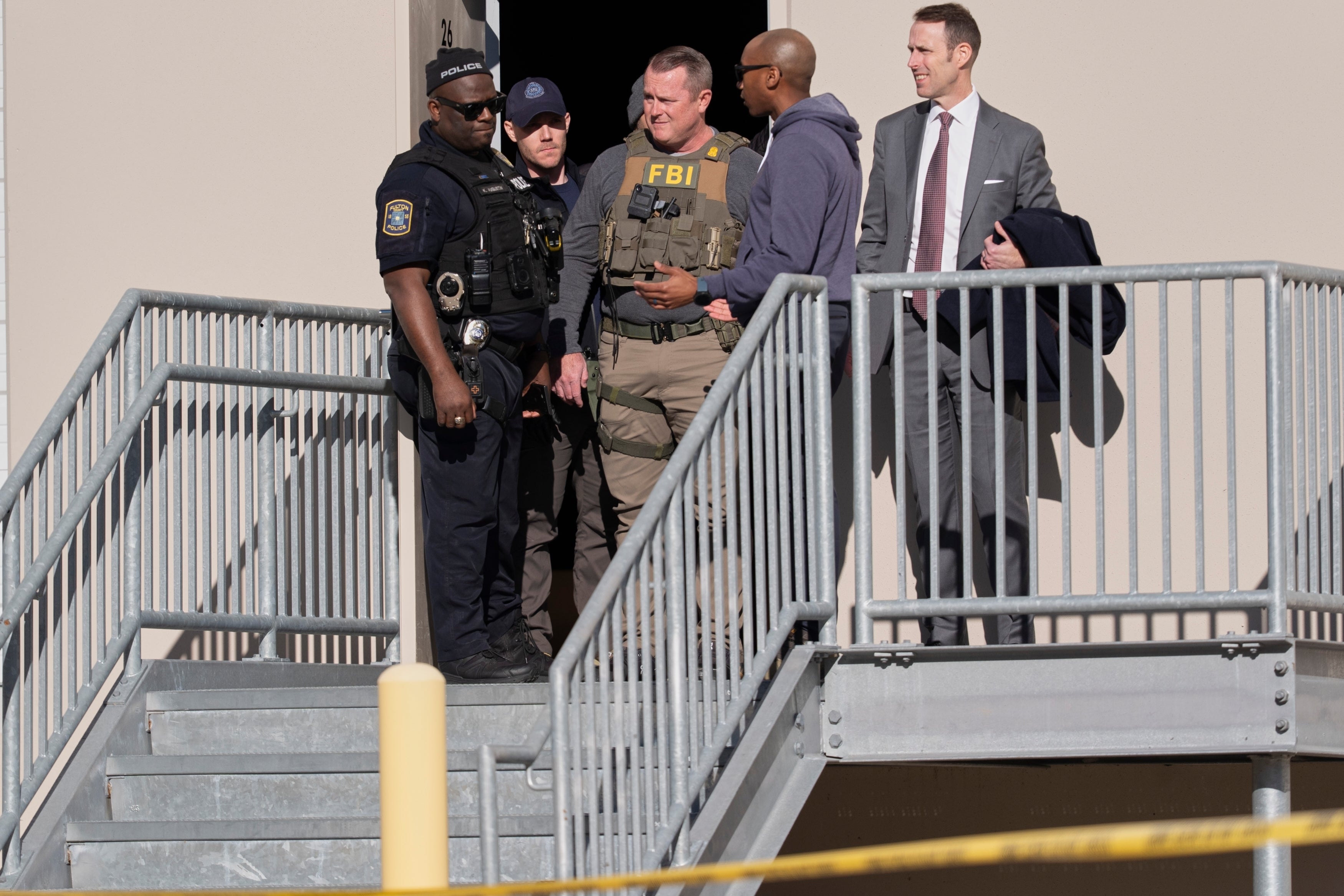 FBI agents were executing a search warrant at the Fulton County elections office near Atlanta Wednesday, according to reports