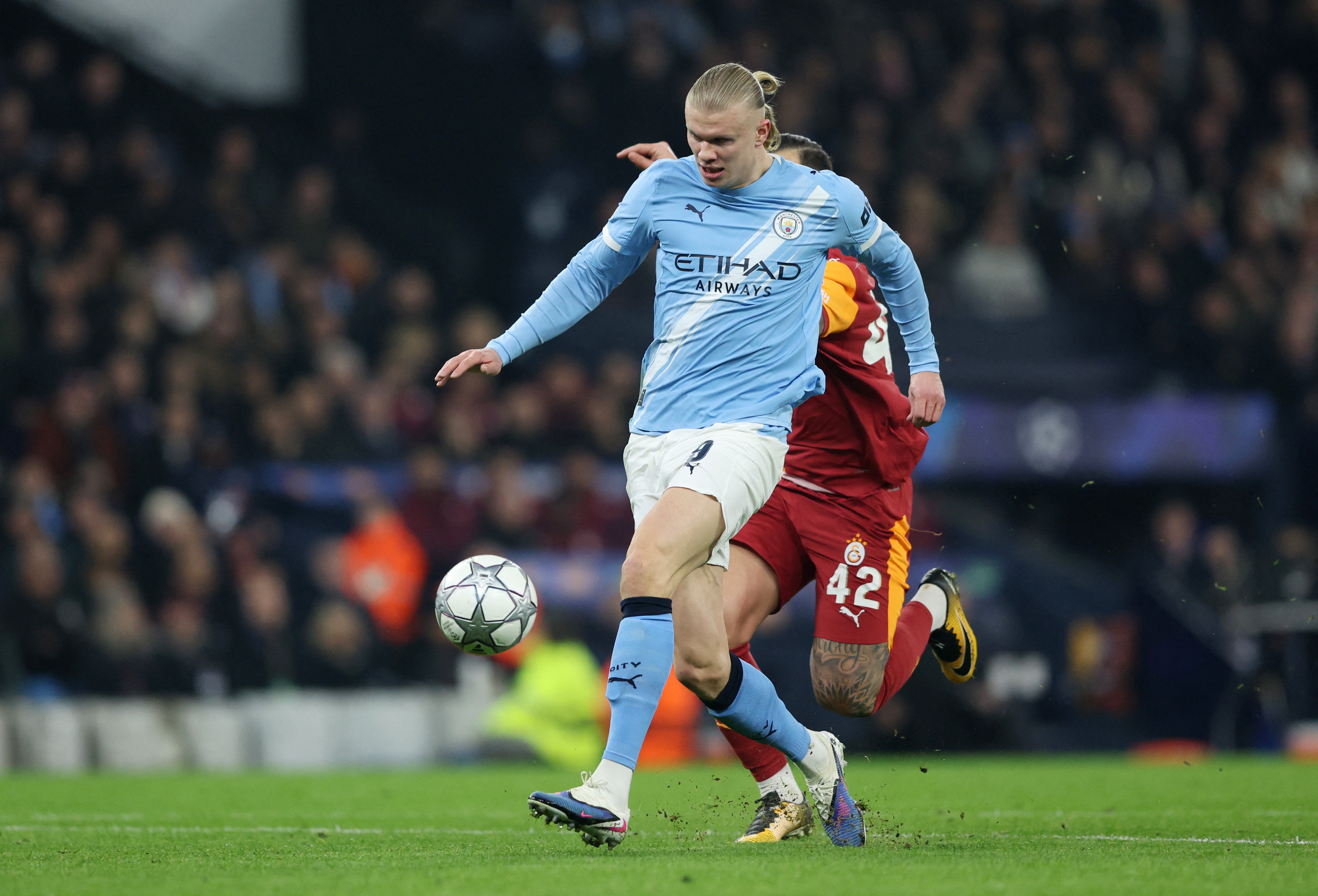 Erling Haaland got back on the scoresheet after his recent goal drought