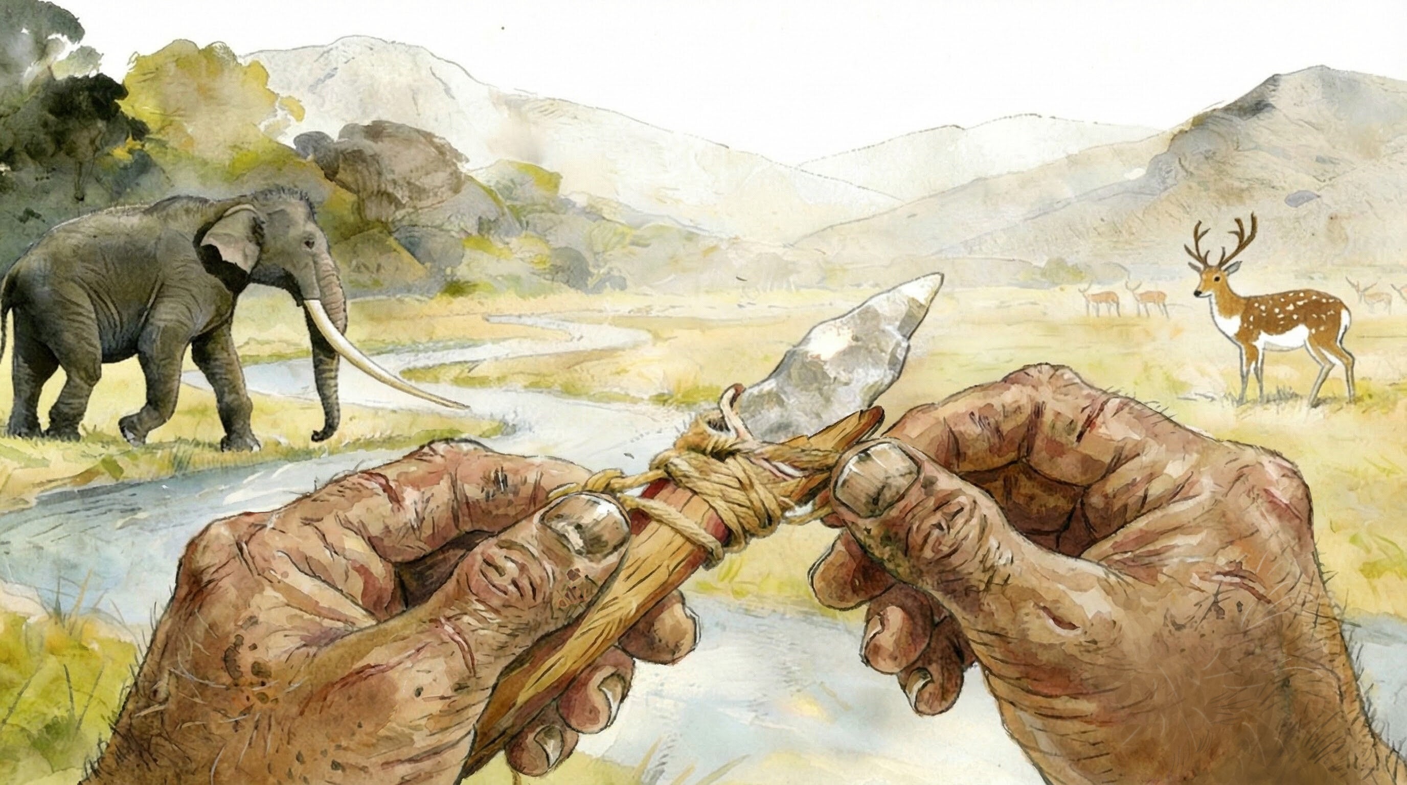Reconstruction of Xigou tool-making