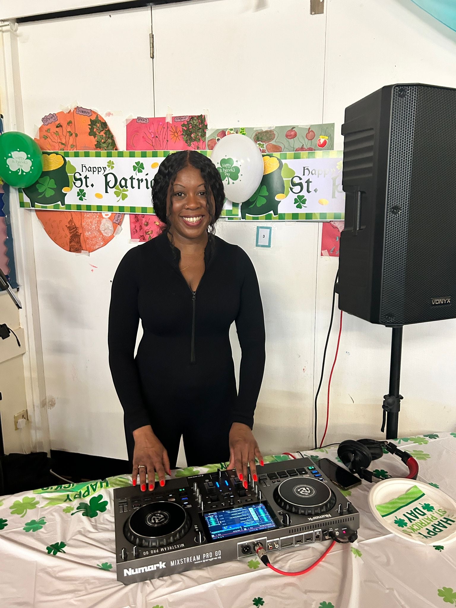Natasha decided to start DJing again after her stroke