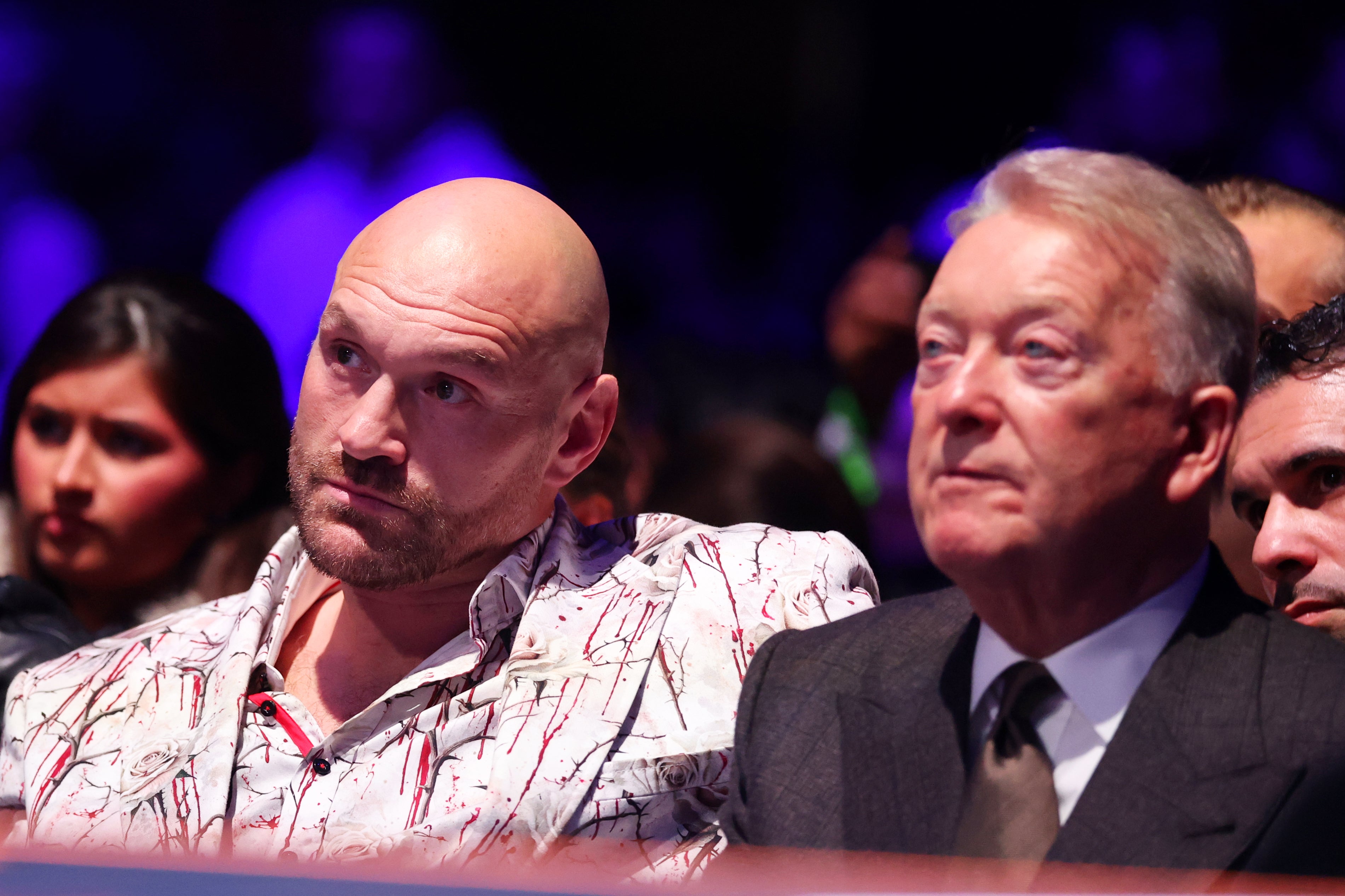 Fury with promoter Frank Warren, head of Queensberry Promotions