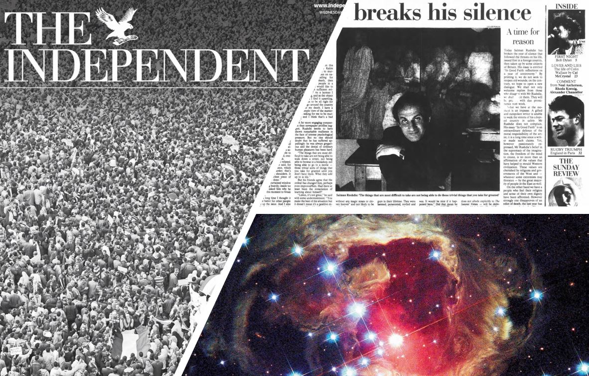 This Week in History: From revolution in the Middle East to an exploding star in a galaxy far, far away