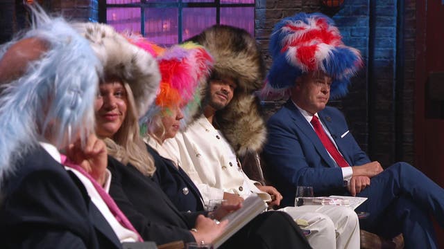 <p>The dragons don party headgear and drink plant-based teff milk in the first episode of the new series  </p>