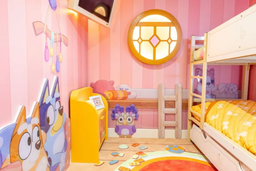 Bluey bedrooms are available to book now