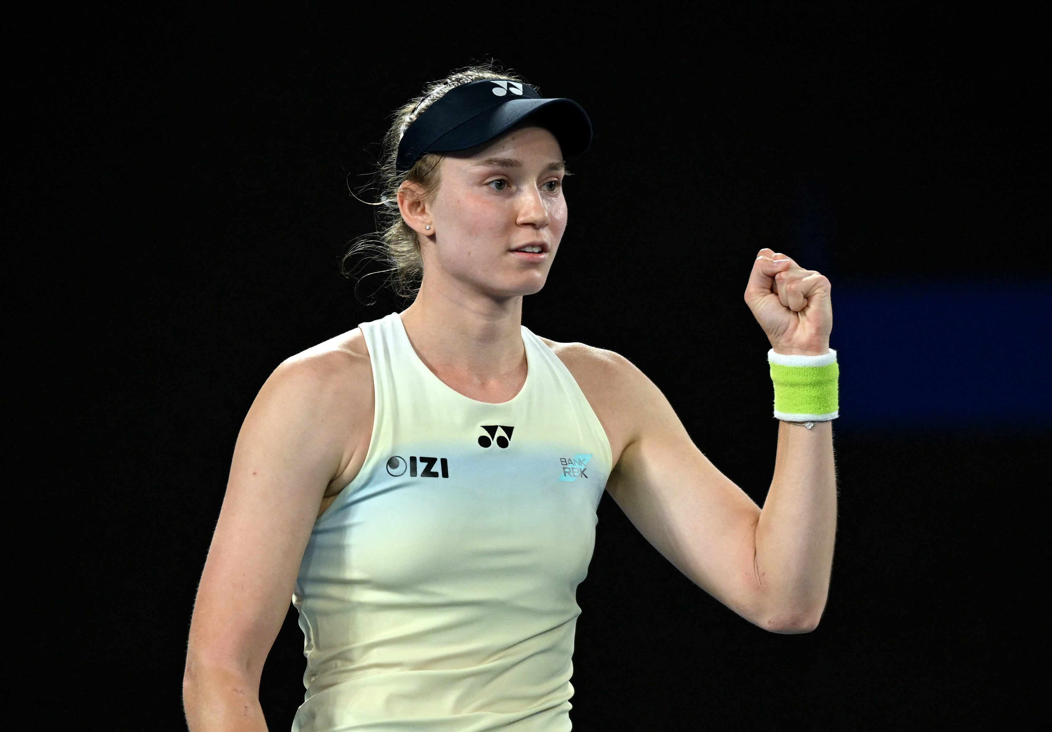 So much depends on Rybakina’s explosive serve as she bids for a second grand slam title