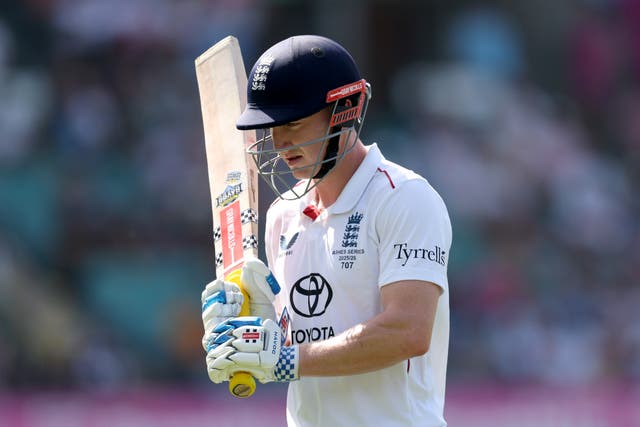 <p>Harry Brook was fined by the England and Wales Cricket Board for the incident in October  </p>