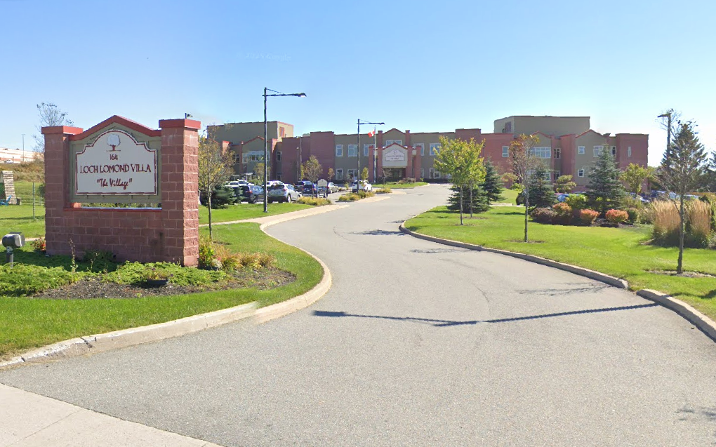 Loch Lomond Villa is a nursing home in Saint John, eastern Canada (file photo)