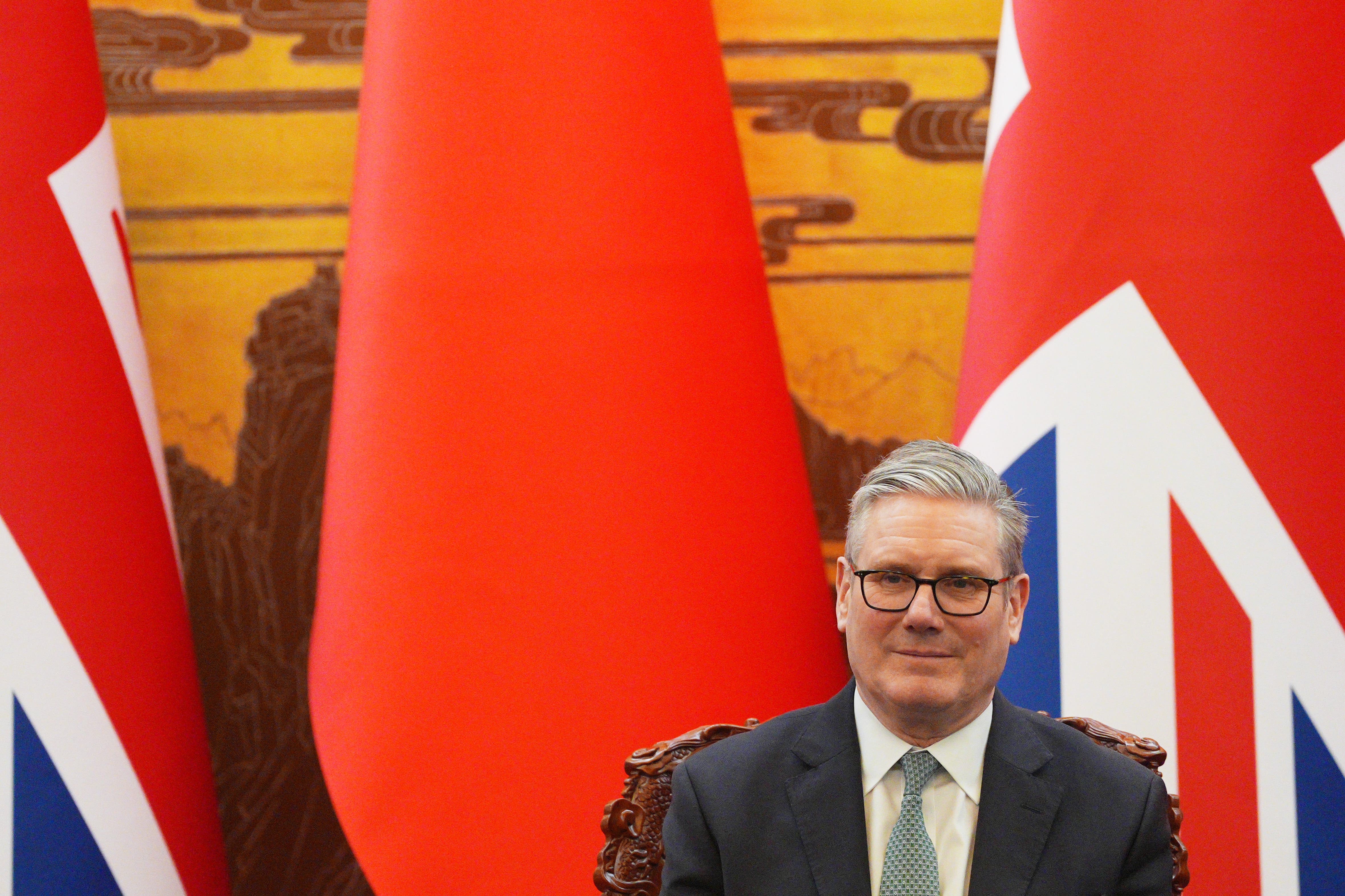 Prime Minister Sir Keir Starmer has agreed a deal with China to cut tariffs for exports of Scotch whisky (Carl Court/PA)