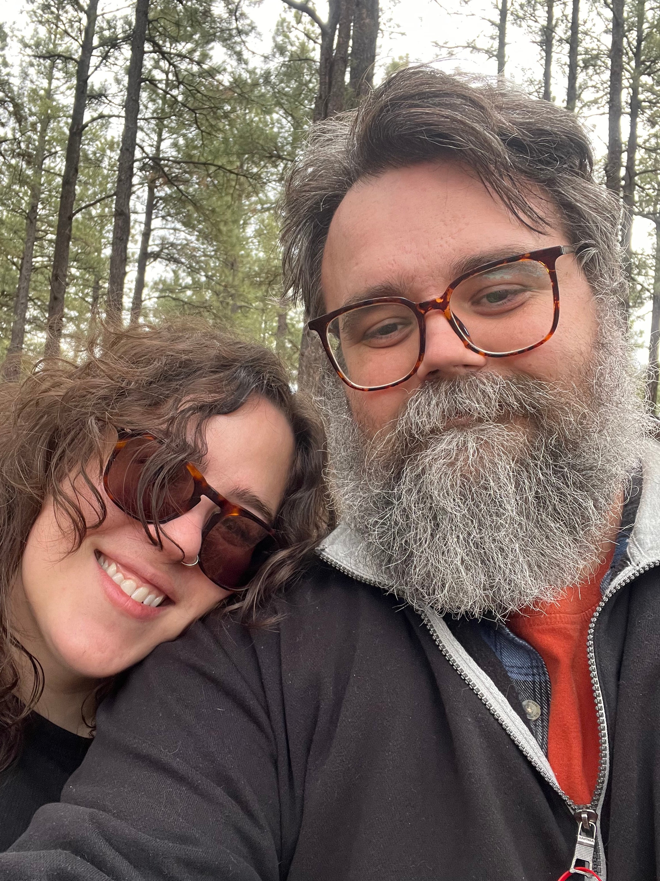 Kate Bivona, left, and her husband, Nat Theobald, chose to downgrade their health insurance after premiums on their 2025 plan rose by around $300 for 2026