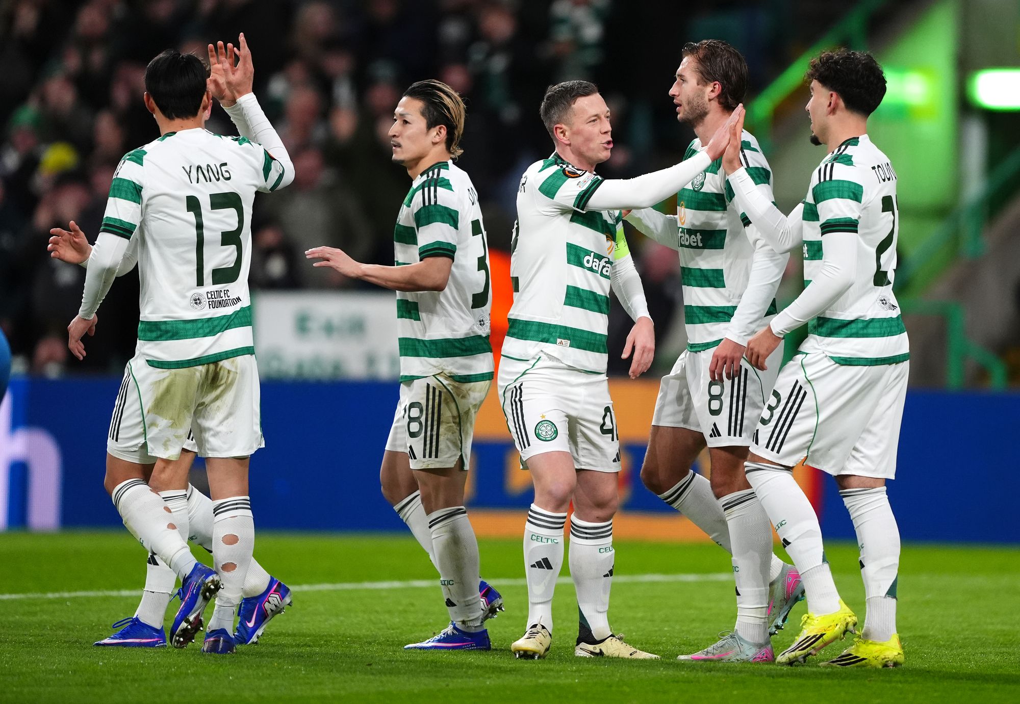 A quick start saw Celtic score three goals in the opening 20 minutes to all but seal the win over Utrecht