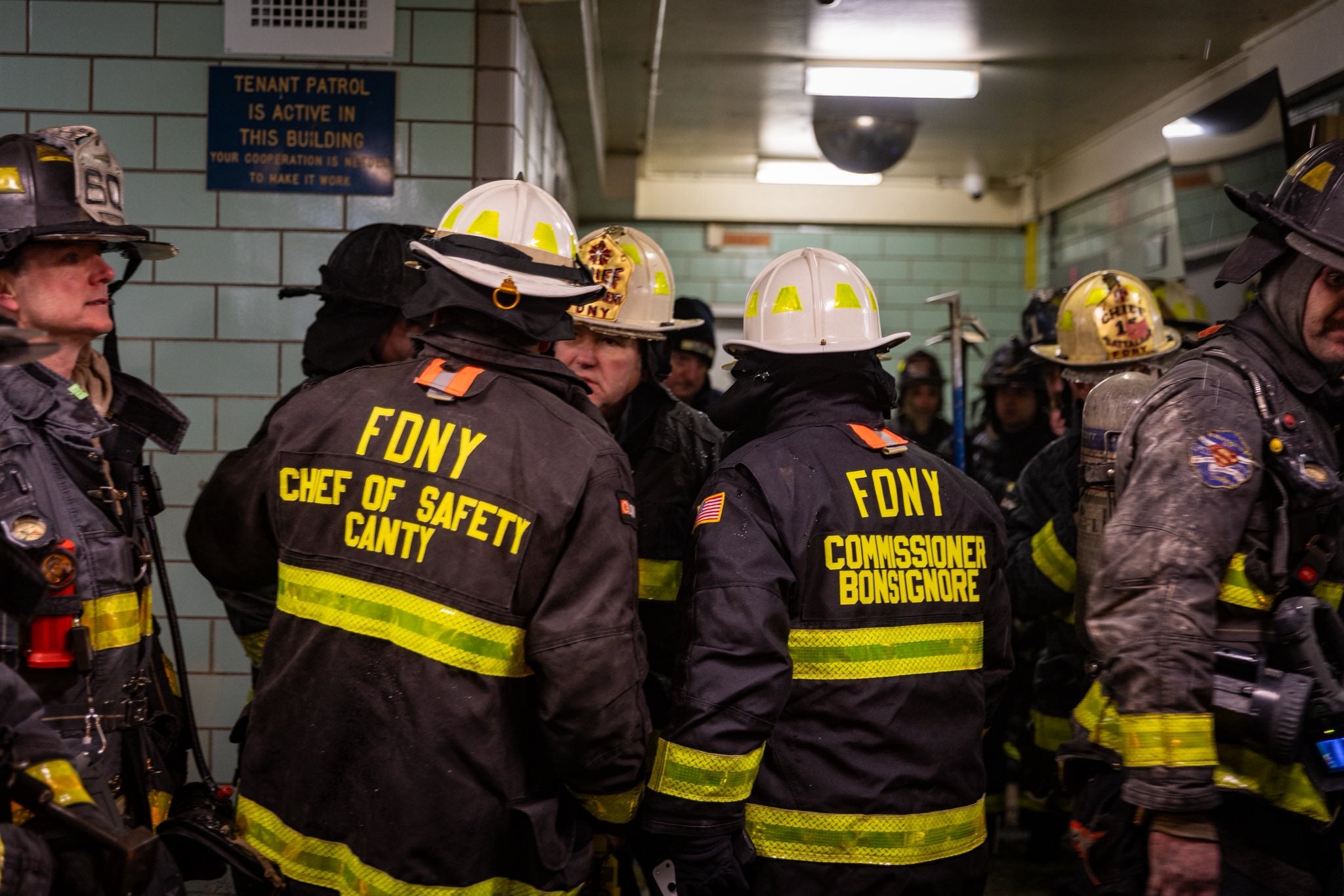 'It was a very, very dangerous operation for our firefighters, who performed incredibly on those upper floors,' the New York City Fire Department said