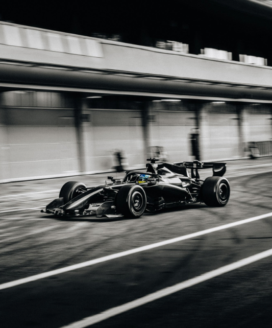 Fernando Alonso testing in Barcelona