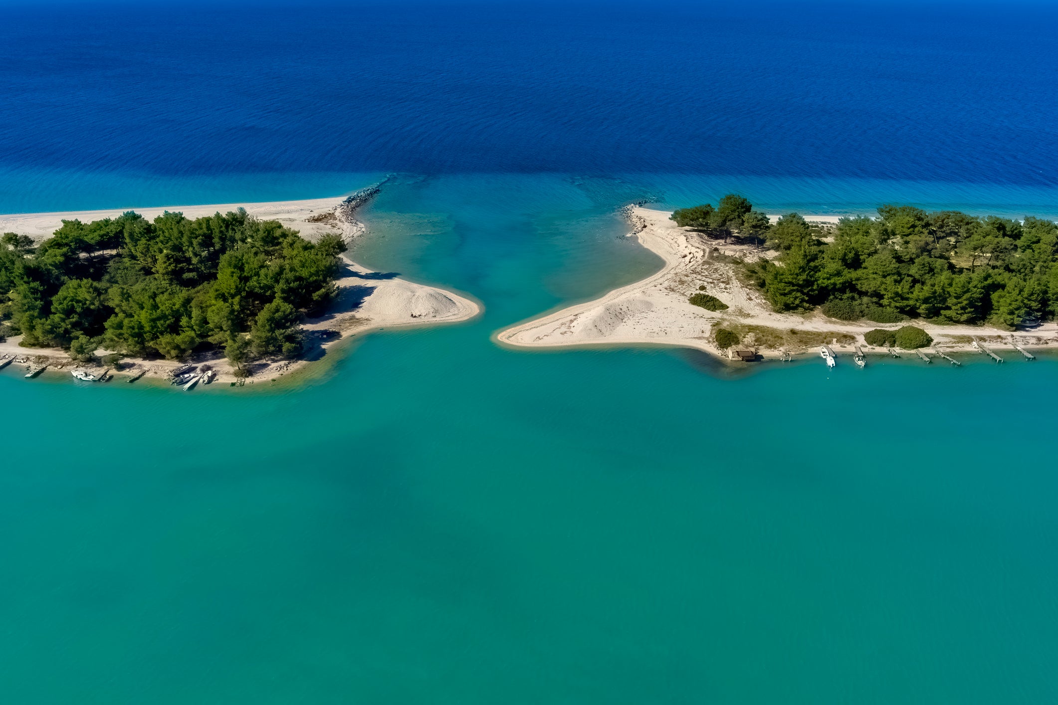 The beaches of the Kassandra peninsula in Halkidiki, Greece, are some of the region’s top attractions