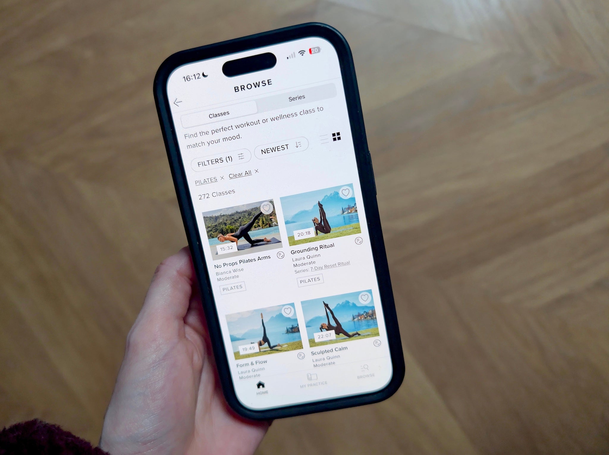 You can get personalised training plans for yoga, Pilates, running, strength training and more