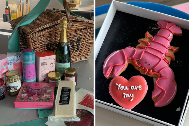 <p>Share a hamper with your Valentine</p>