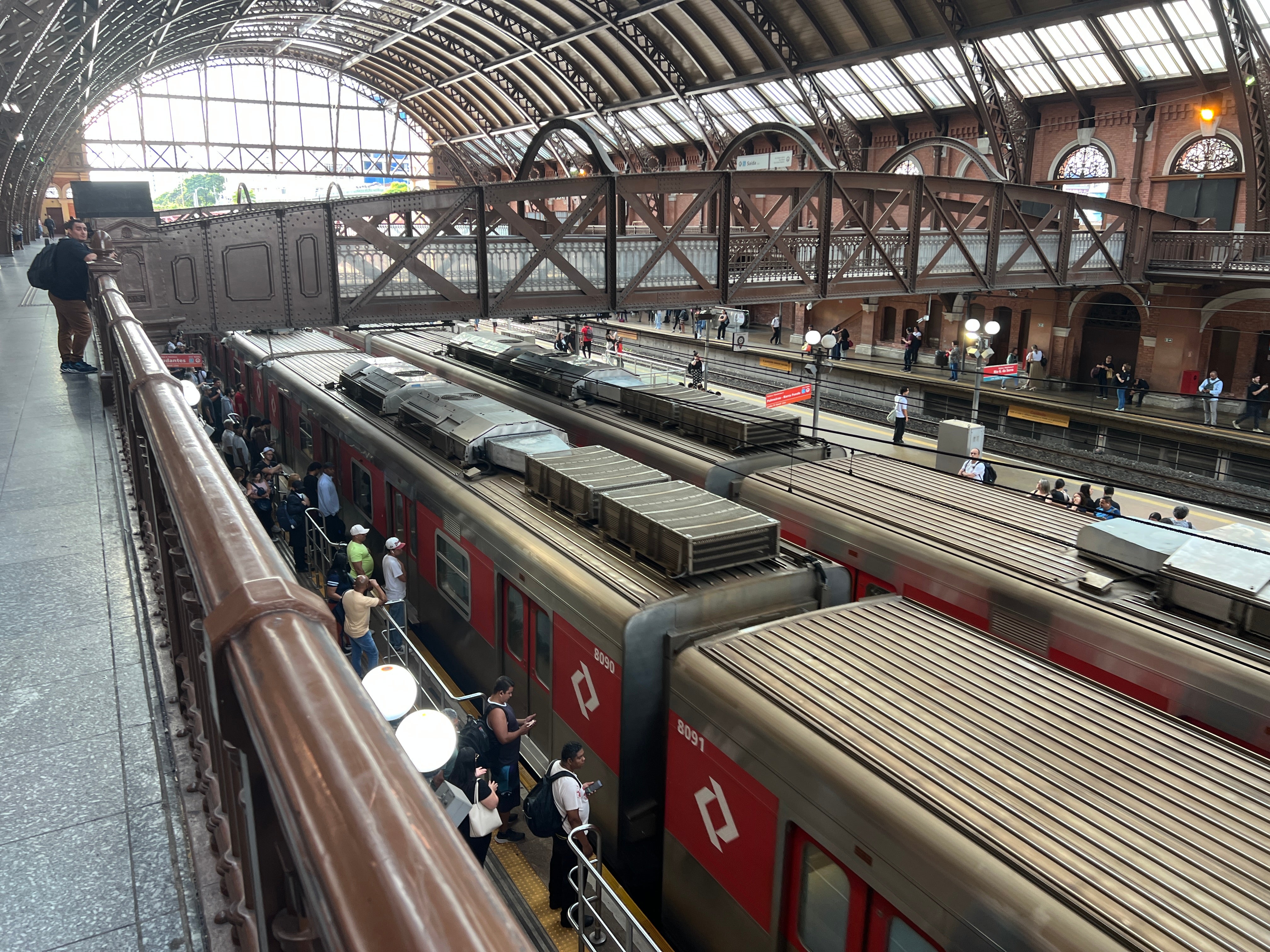 Old timer: Luz station in Sao Paulo