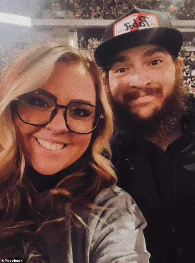 Kailagh White and her husband, Aaron White. He has been indicted on a felony murder charge over the death of his wife’s stepfather on the night of their wedding on July 14, 2024