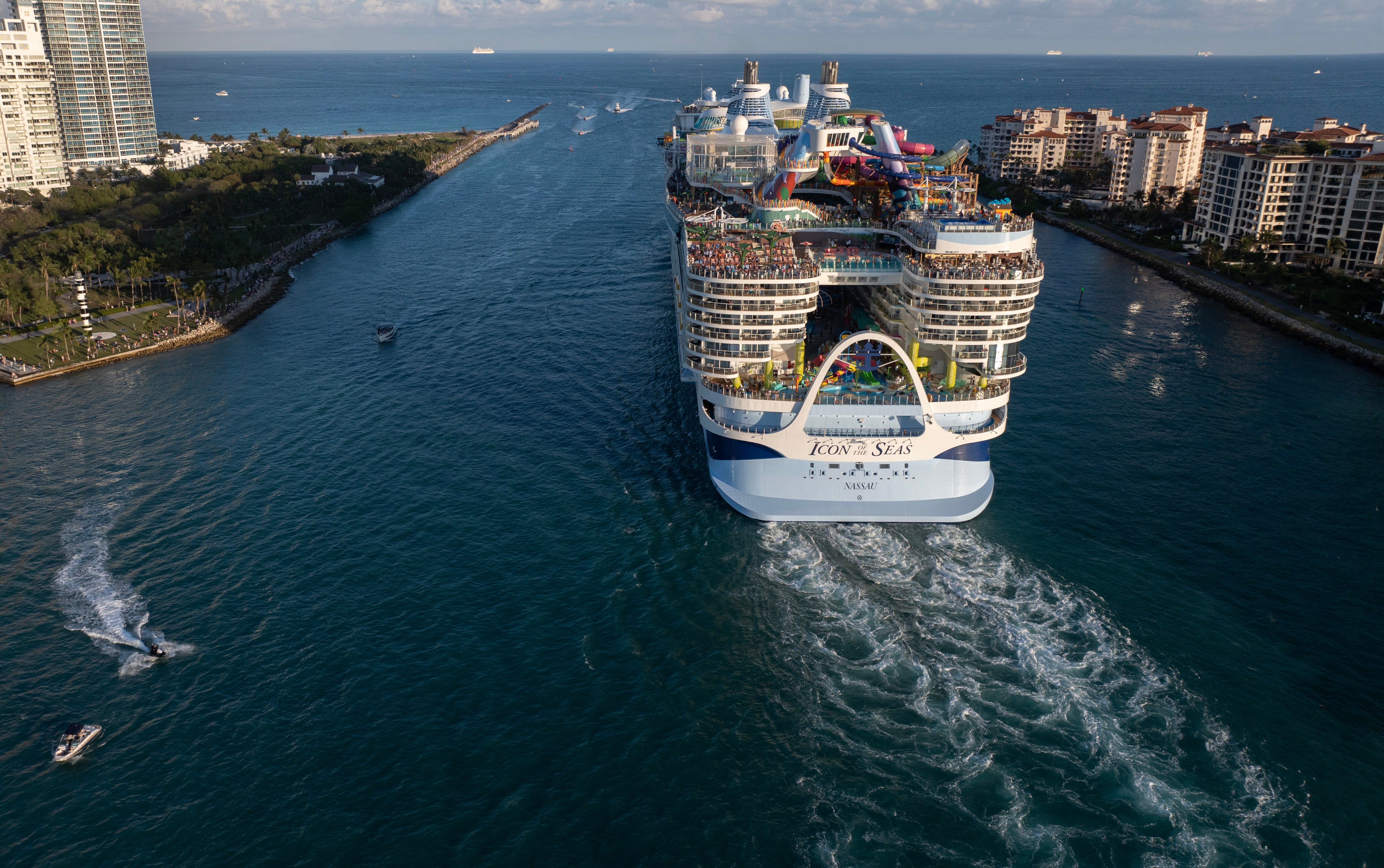 '2025 was an outstanding year, and the momentum is further accelerating into 2026,' Jason Liberty, the chairman of Royal Caribbean Group said