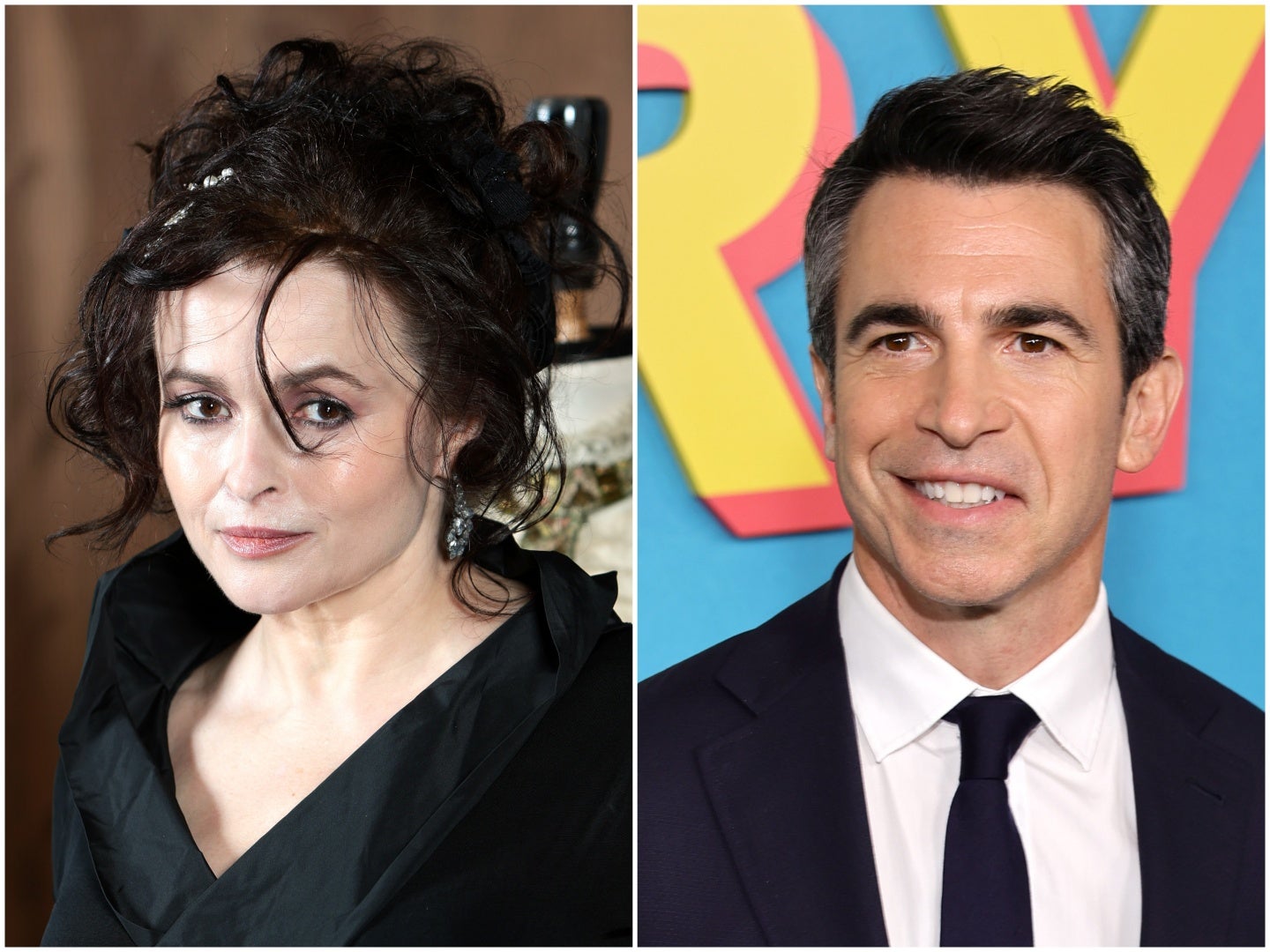 Helena Bonham Carter and Chris Messina