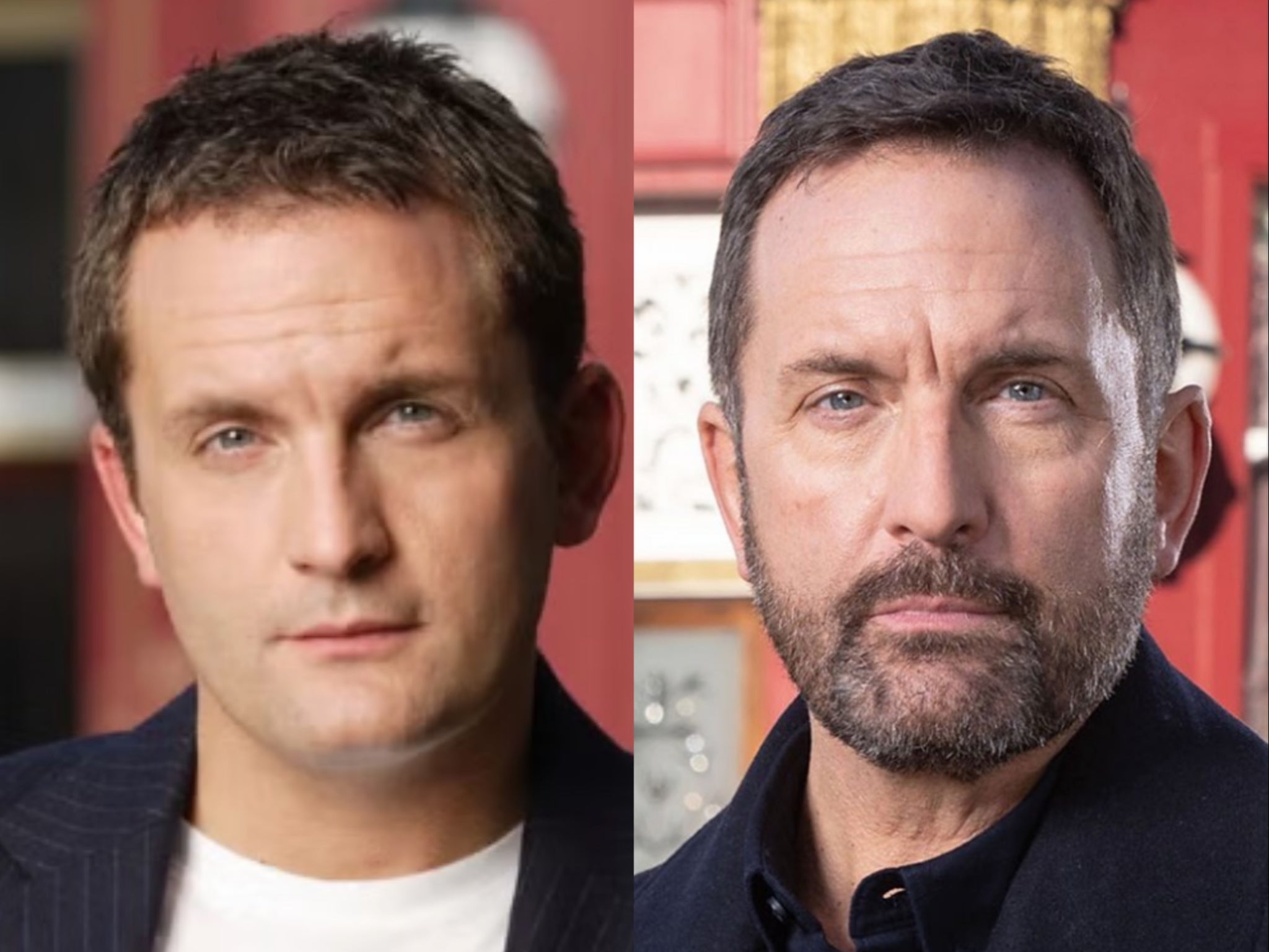 Joel Beckett as Jake Moon in 'EastEnders – then and now