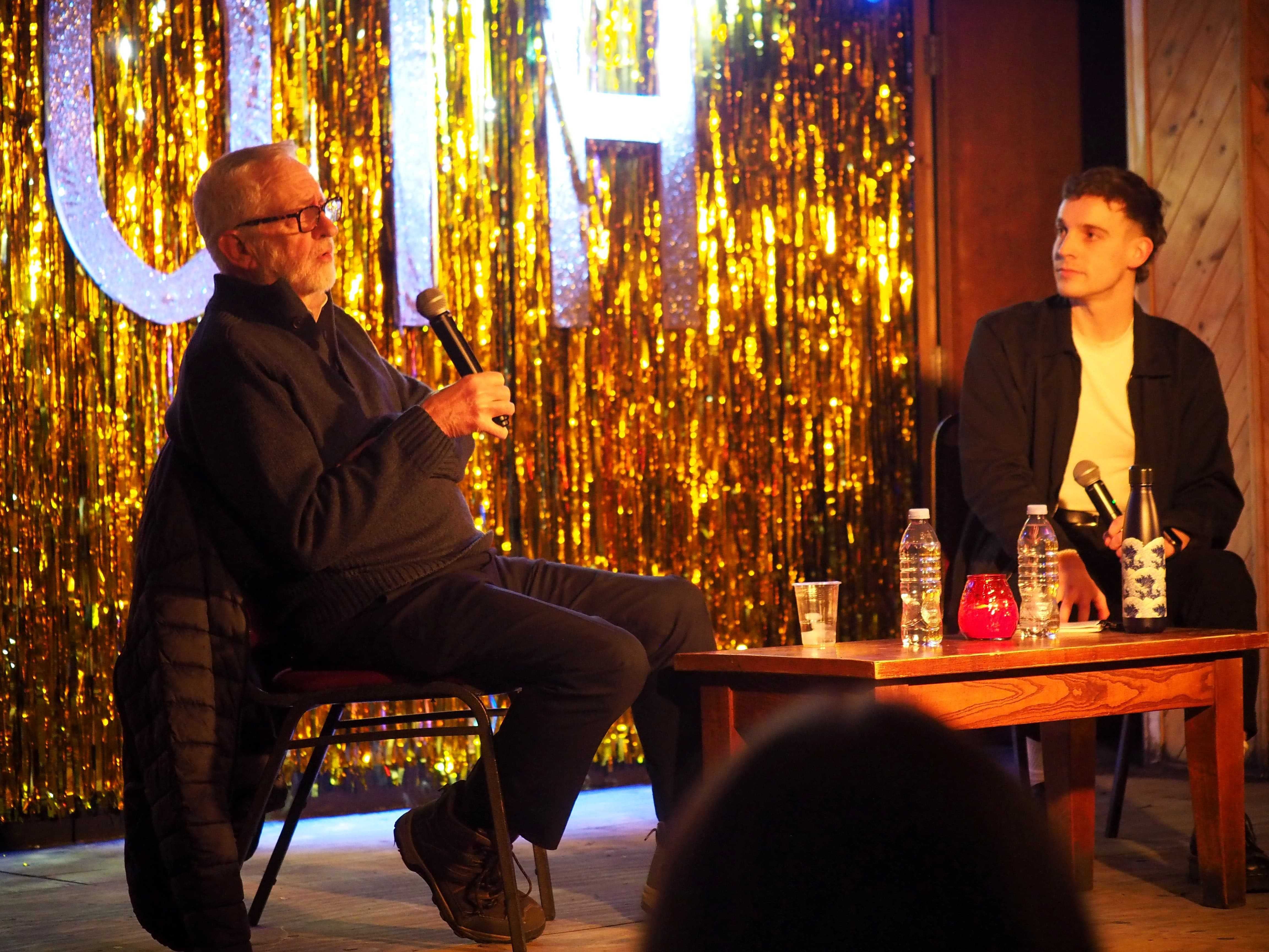 The event was in partnership with the Peace and Justice project