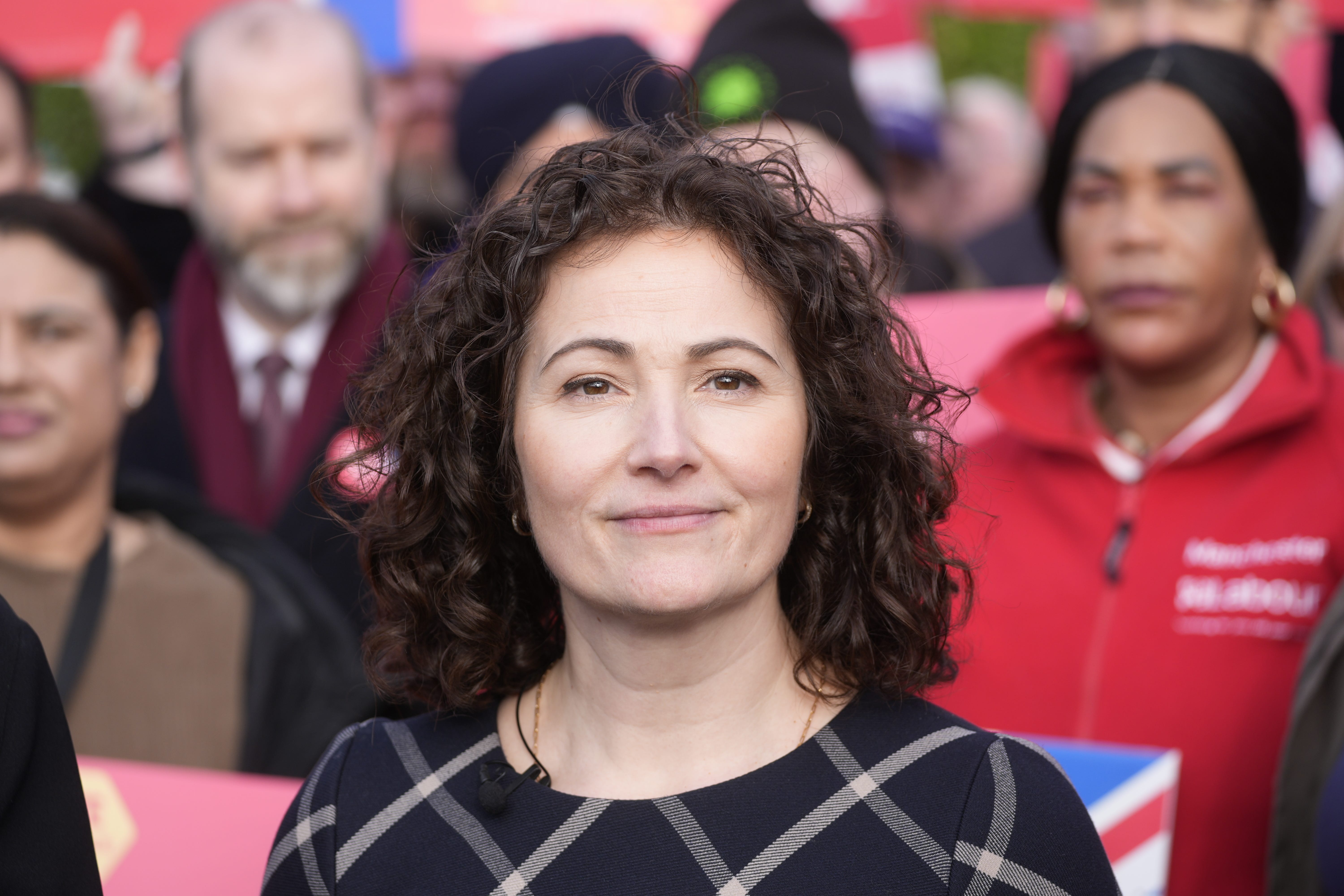 Angeliki Stogia has been selected as Labour Party candidate for the Gorton and Denton by-election (Peter Byrne/PA)