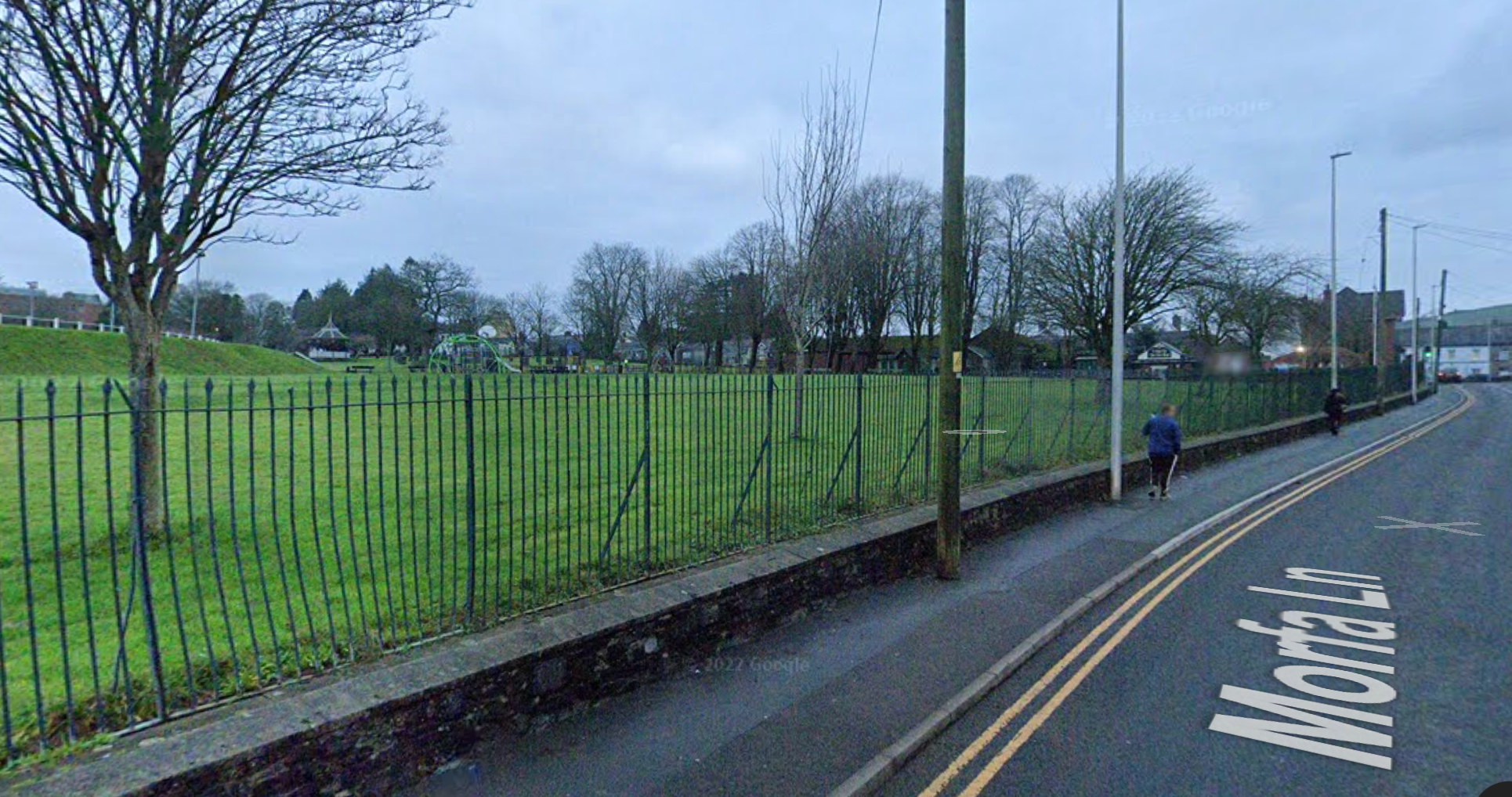 An incident took place in Carmarthen Park between 3 and 4pm on Thursday