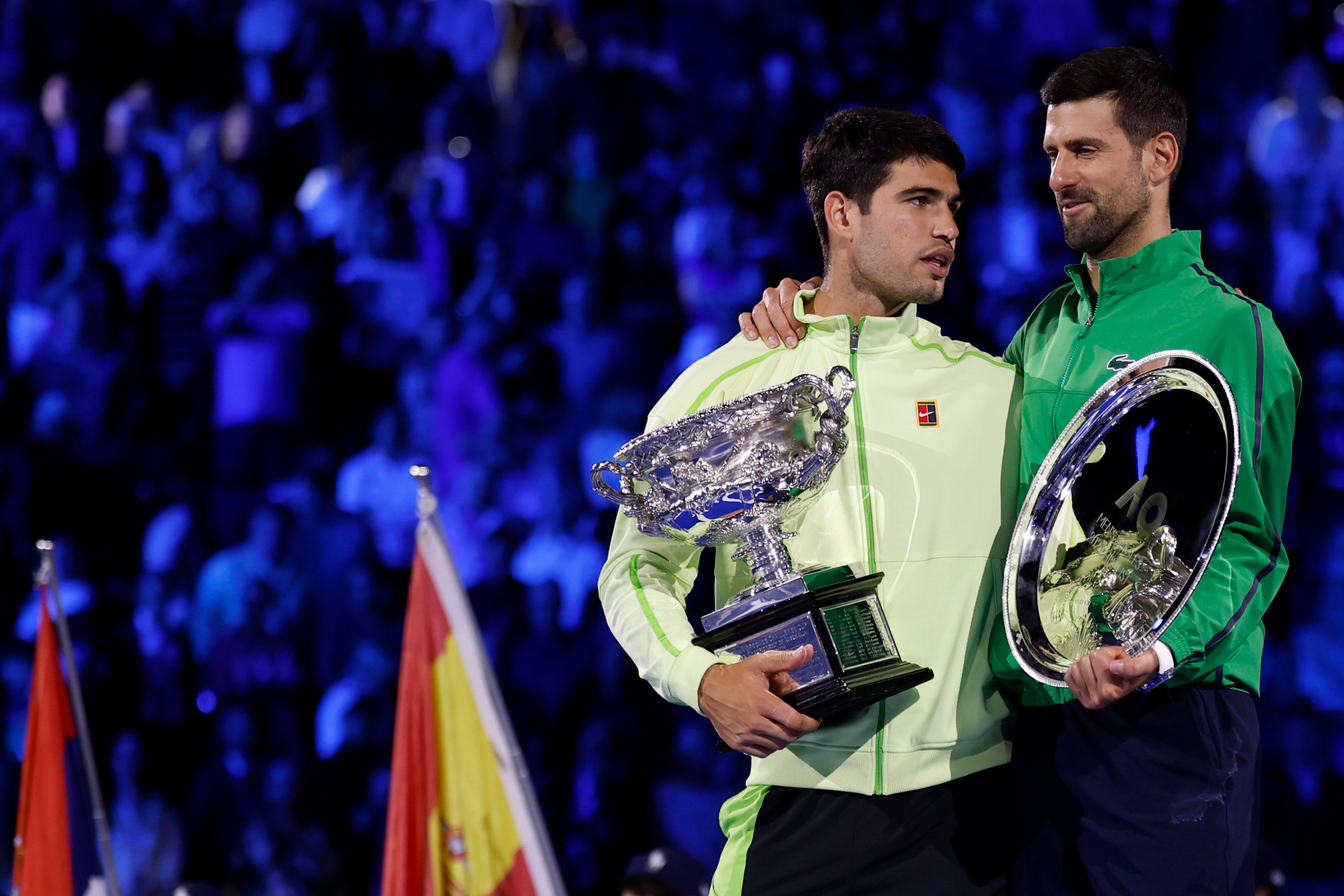 Djokovic praised Alcaraz’s ‘legendary’ achivement