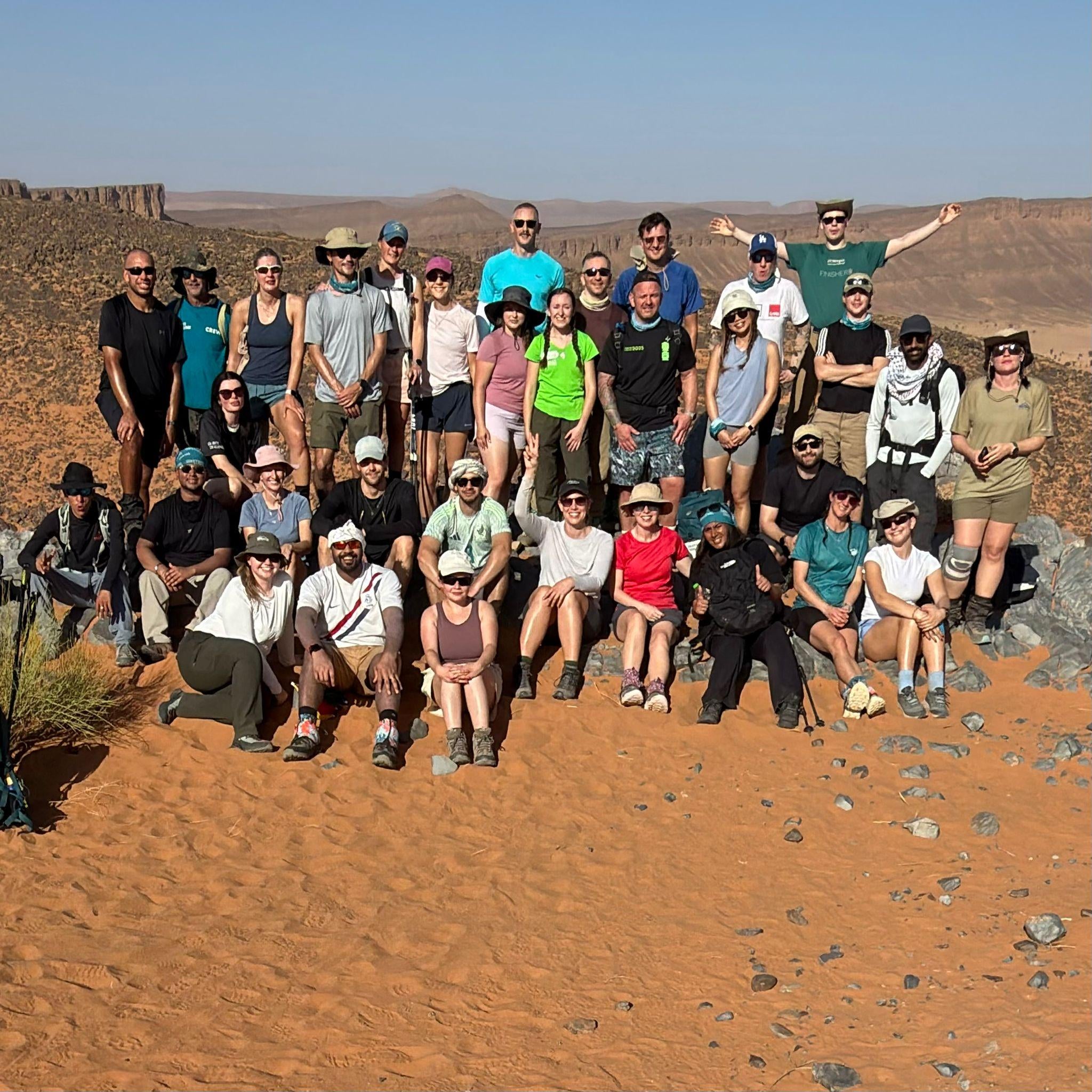 Wilson is raising money for the charity, Crisis