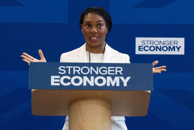 Conservative Party leader Kemi Badenoch (Stefan Rousseau/PA)