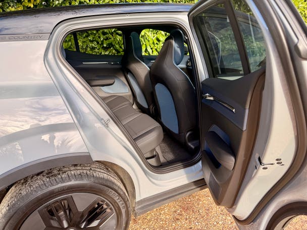 Volvo EX30 rear seats