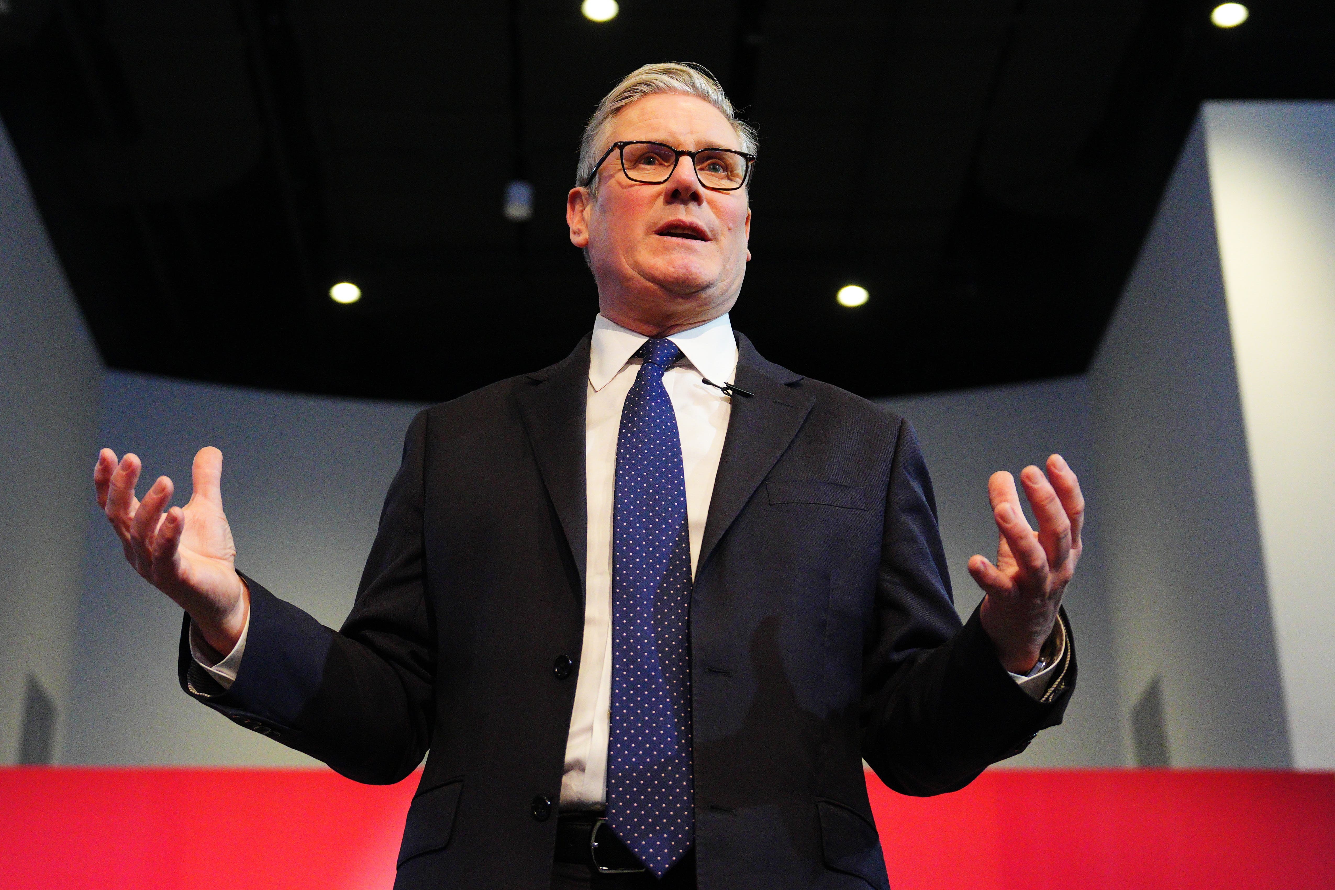 Scottish Labour leader Anas Sarwar has refused to say if Prime Minister Sir Keir Starmer will be at Labour’s Scottish conference later this month (Carl Court/PA)