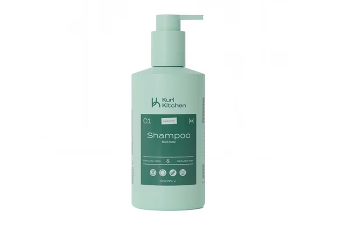 best shampoos and conditioners Kurl Kitchen Deep Cleansing Black Soap Shampoo indybest