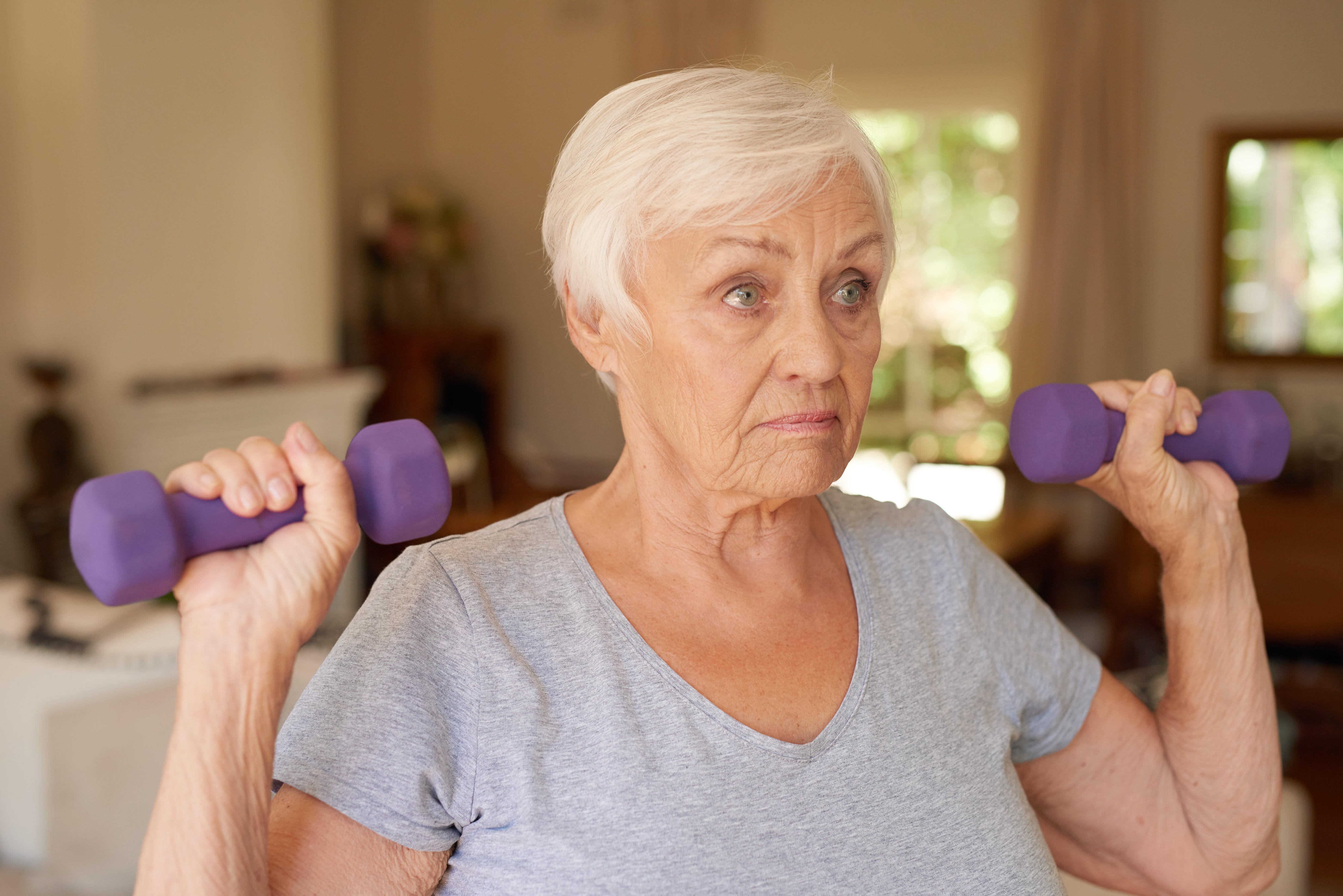 Strength training is good for bone density