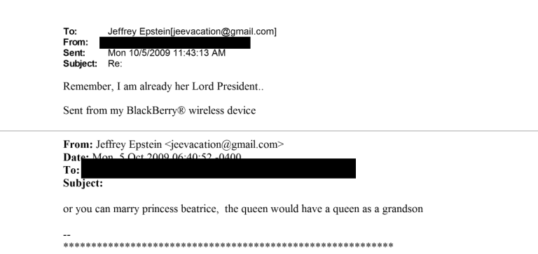 Emails between Mandelson and Epstein continue after his conviction for child prostitution
