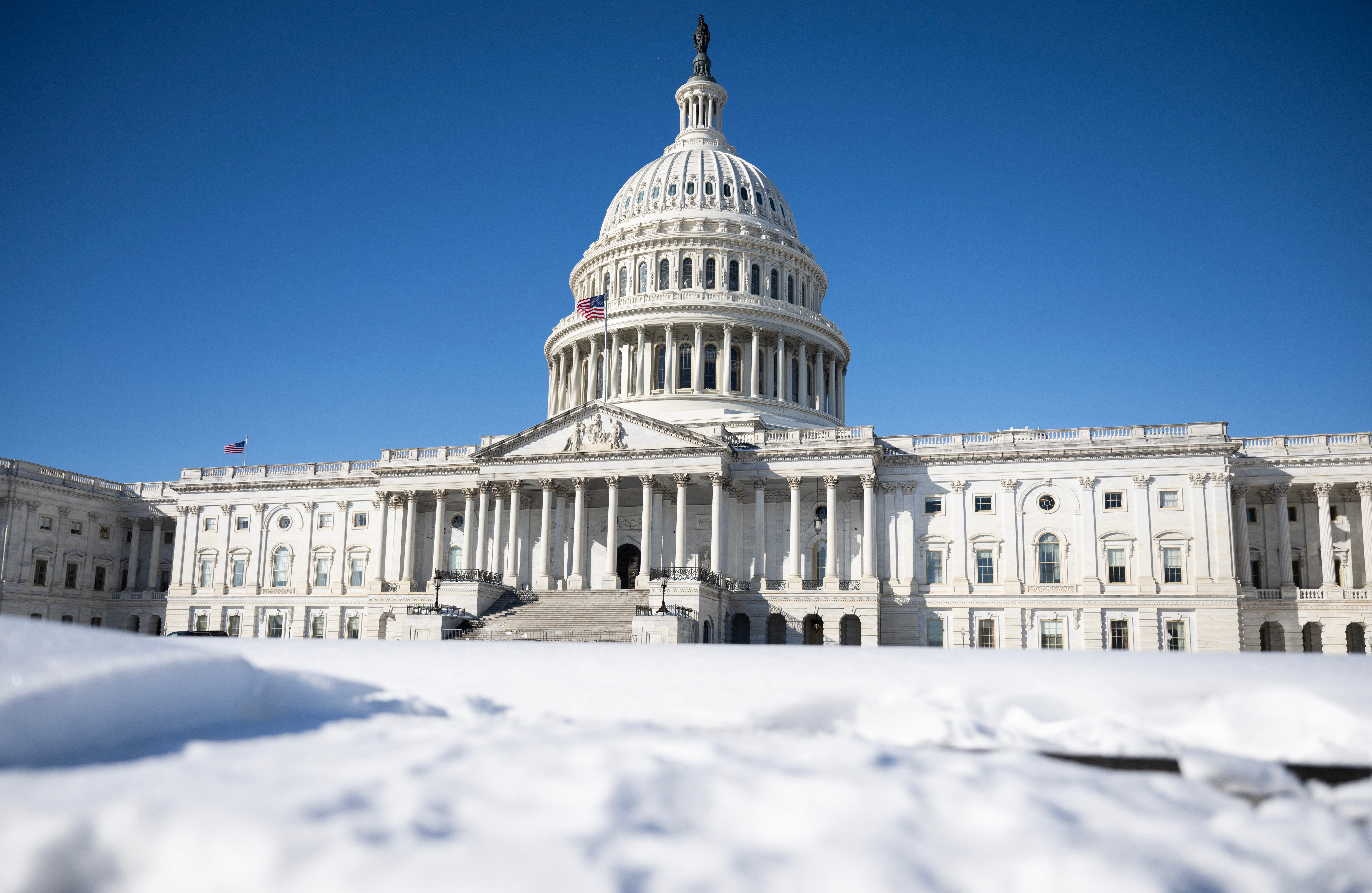 The US Capitol, the seat of Congress