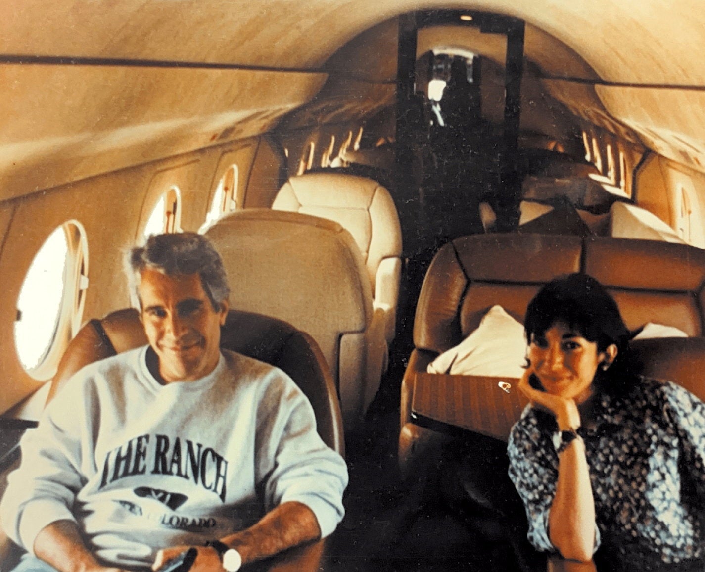 Jeffrey Epstein and Ghislaine Maxwell in new images released by the Department of Justice