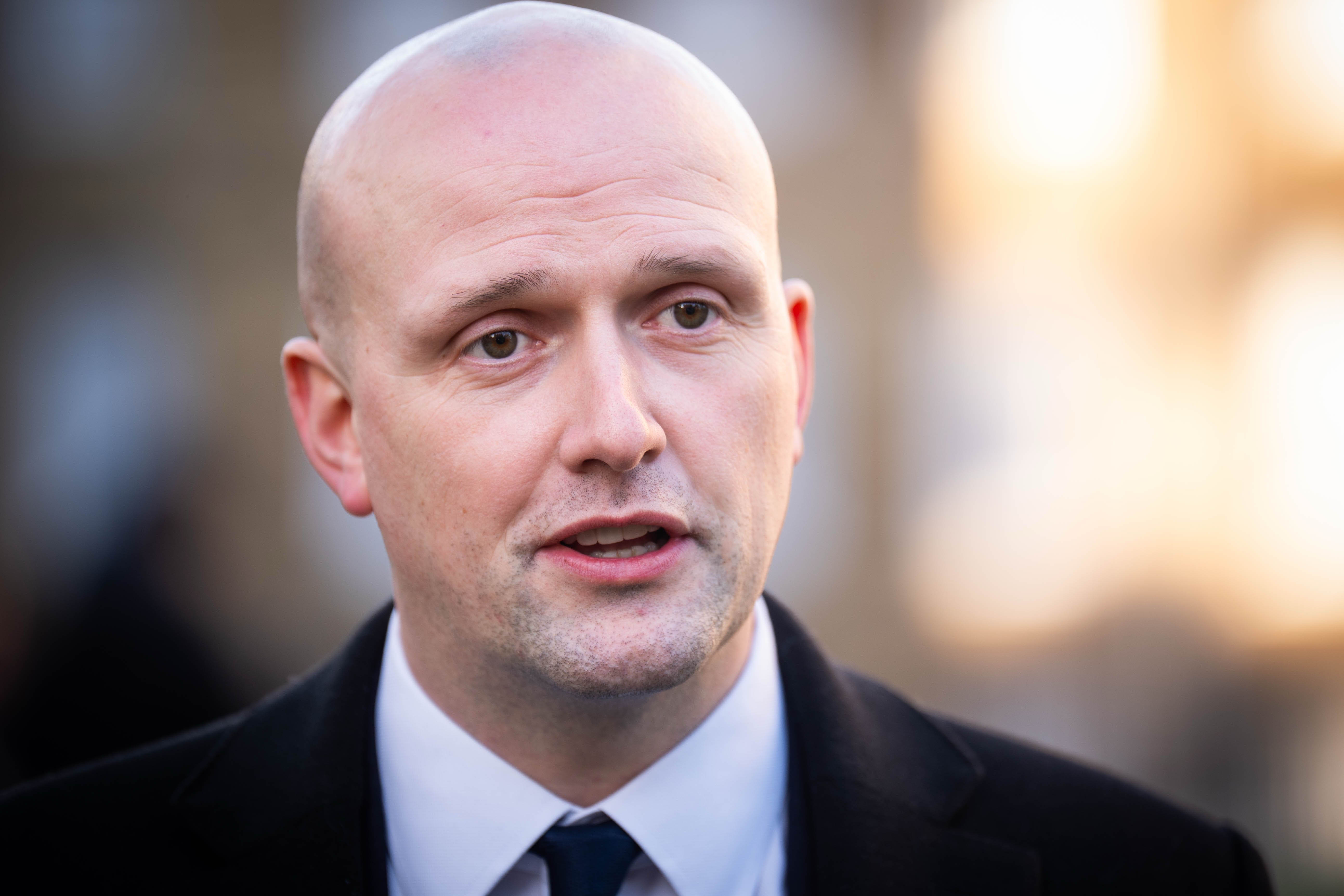 Stephen Flynn says there must be a police investigation (James Manning/PA)