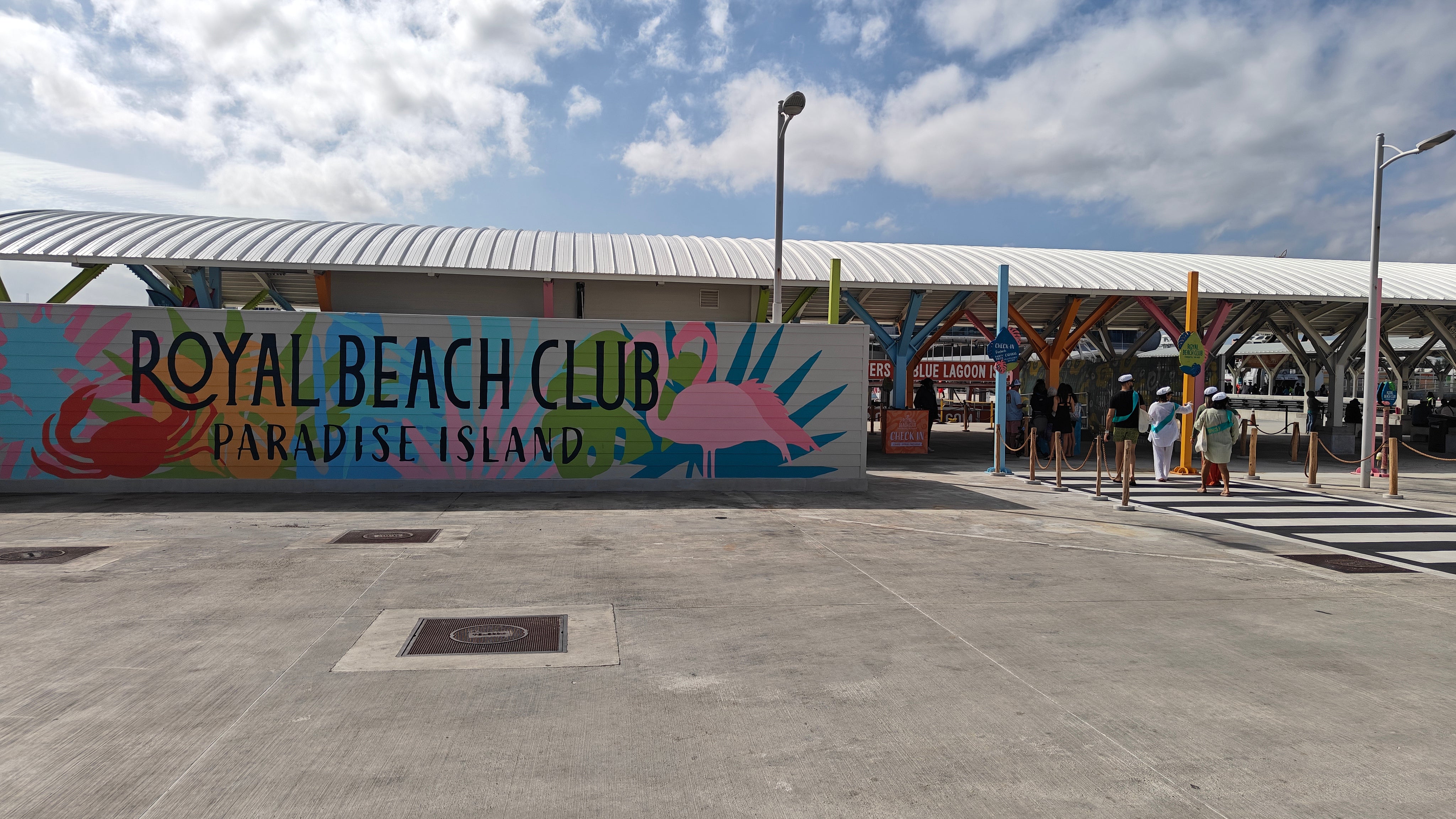 Royal Caribbean guests can purchase day passes for its private beach club in advance or on the ship during Caribbean cruises