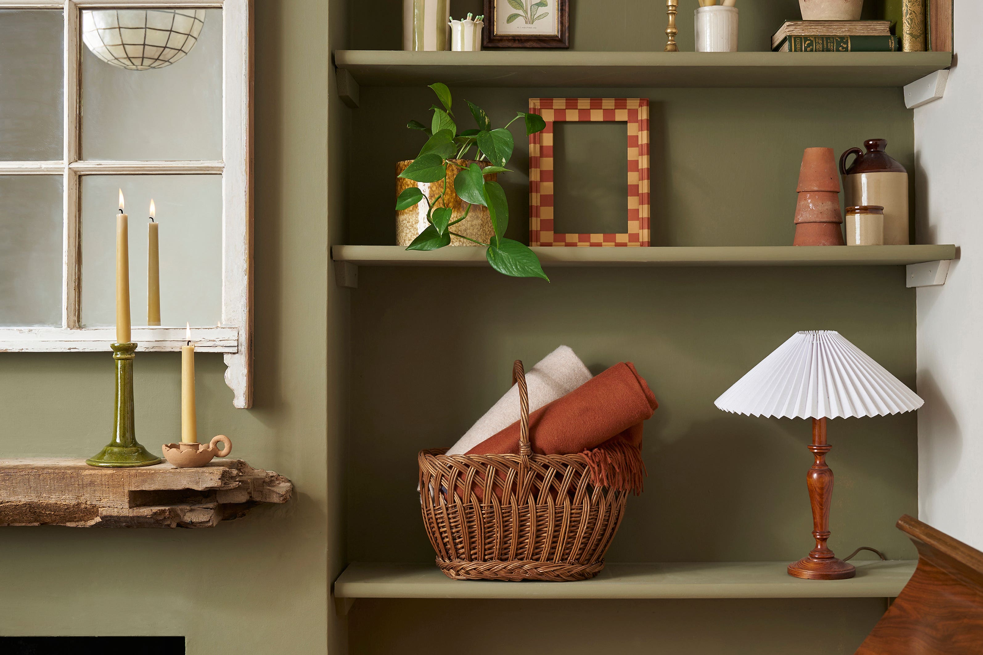 A mid-green at one with nature, cue this feel-good hue (Annie Sloan/PA)