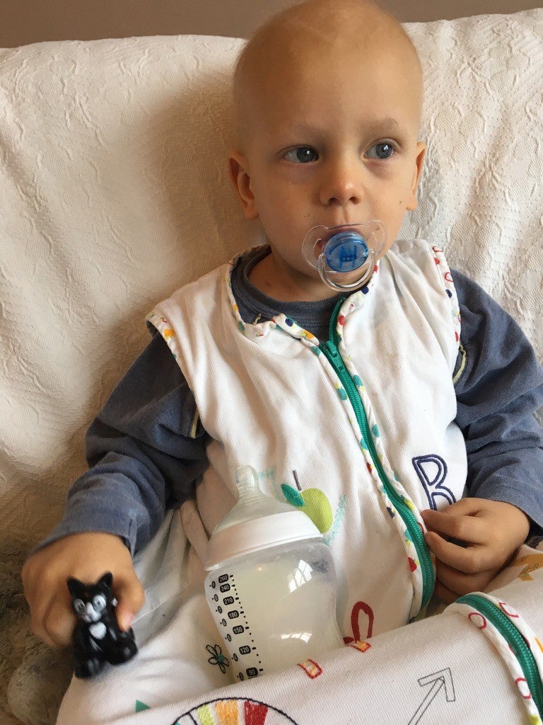 Gyles Brandreth's grandson Kitt in hospital