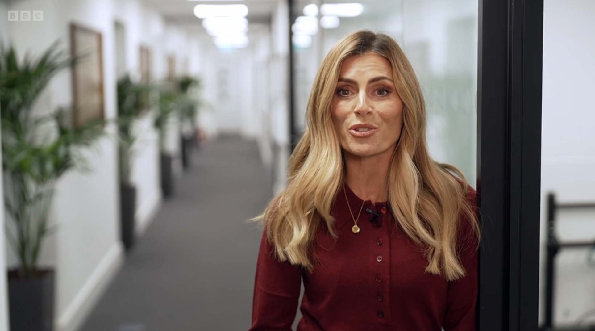 Zoe Hardman fronted the prerecorded film