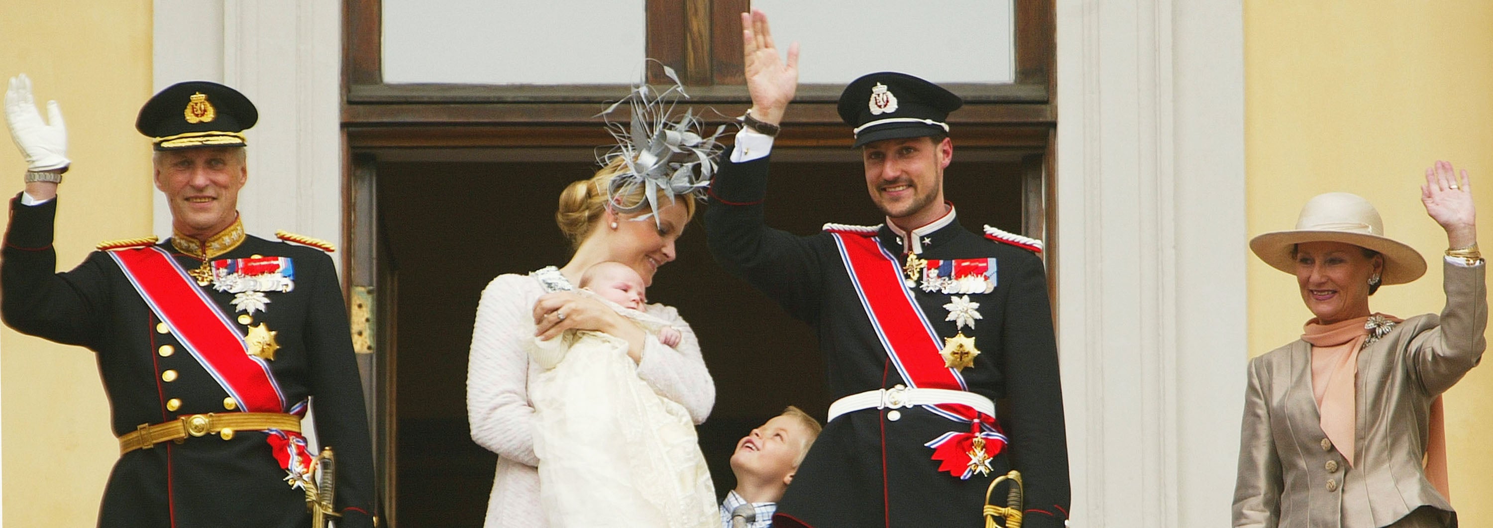 The Crown Prince said: ‘We love him. He is an important part of our family. He is a Norwegian citizen, so he has the same responsibilities as everyone else, as well as the same rights.’