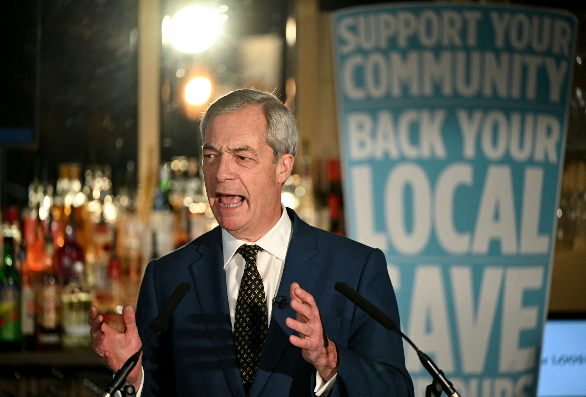 Farage vowed to start preparing for government at his party conference last year