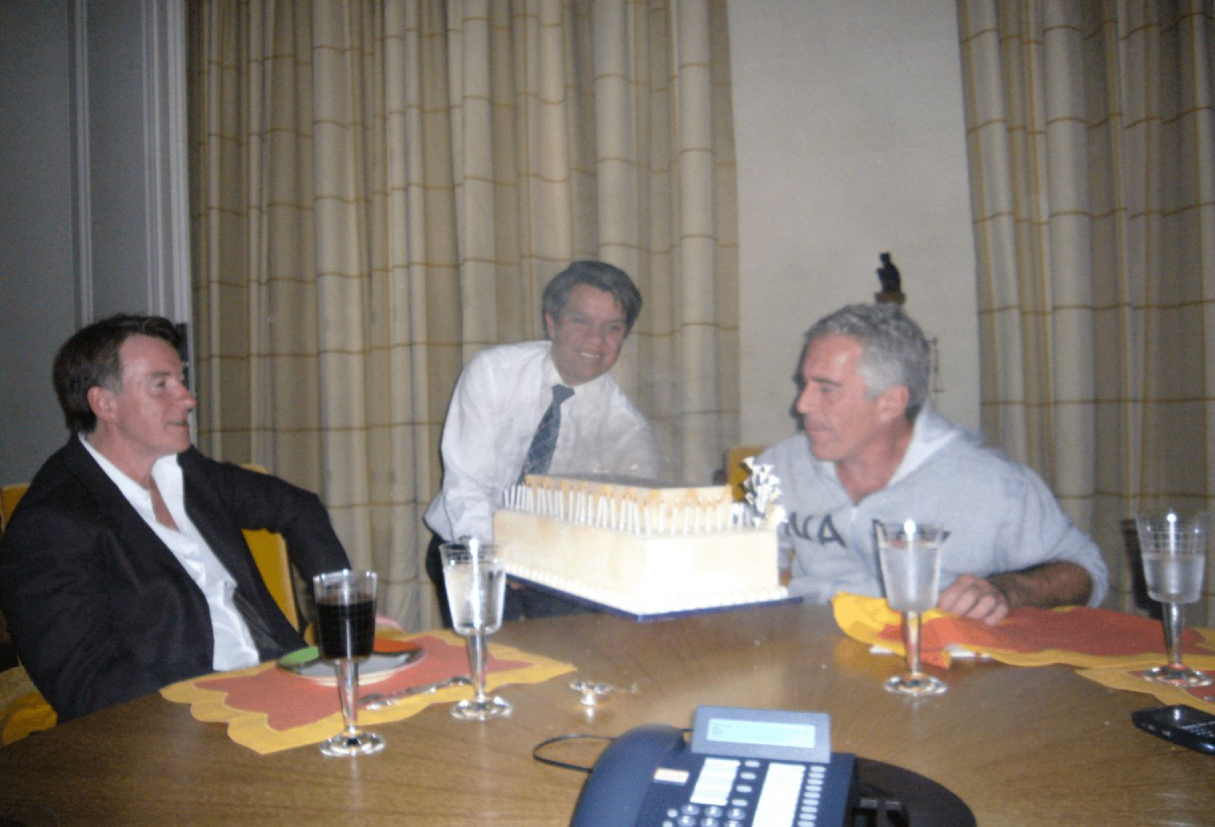 Mandelson with paedophile financier Jeffrey Epstein