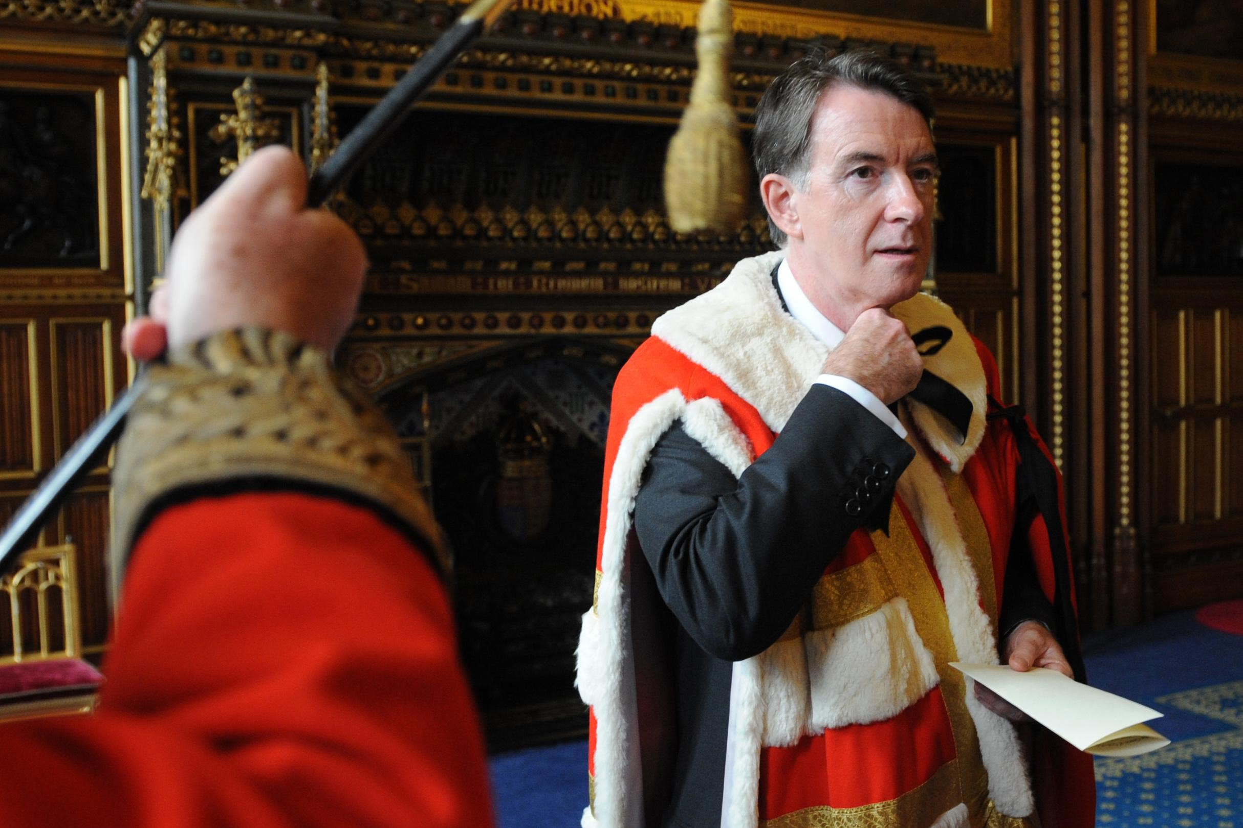 Lord Mandelson is to retire from the House of Lords (Stefan Rousseau/PA)