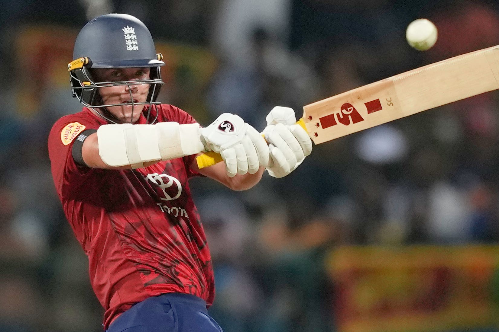 Sam Curran has won games for England with bat and ball in this series (AP Photo/Eranga Jayawardena)