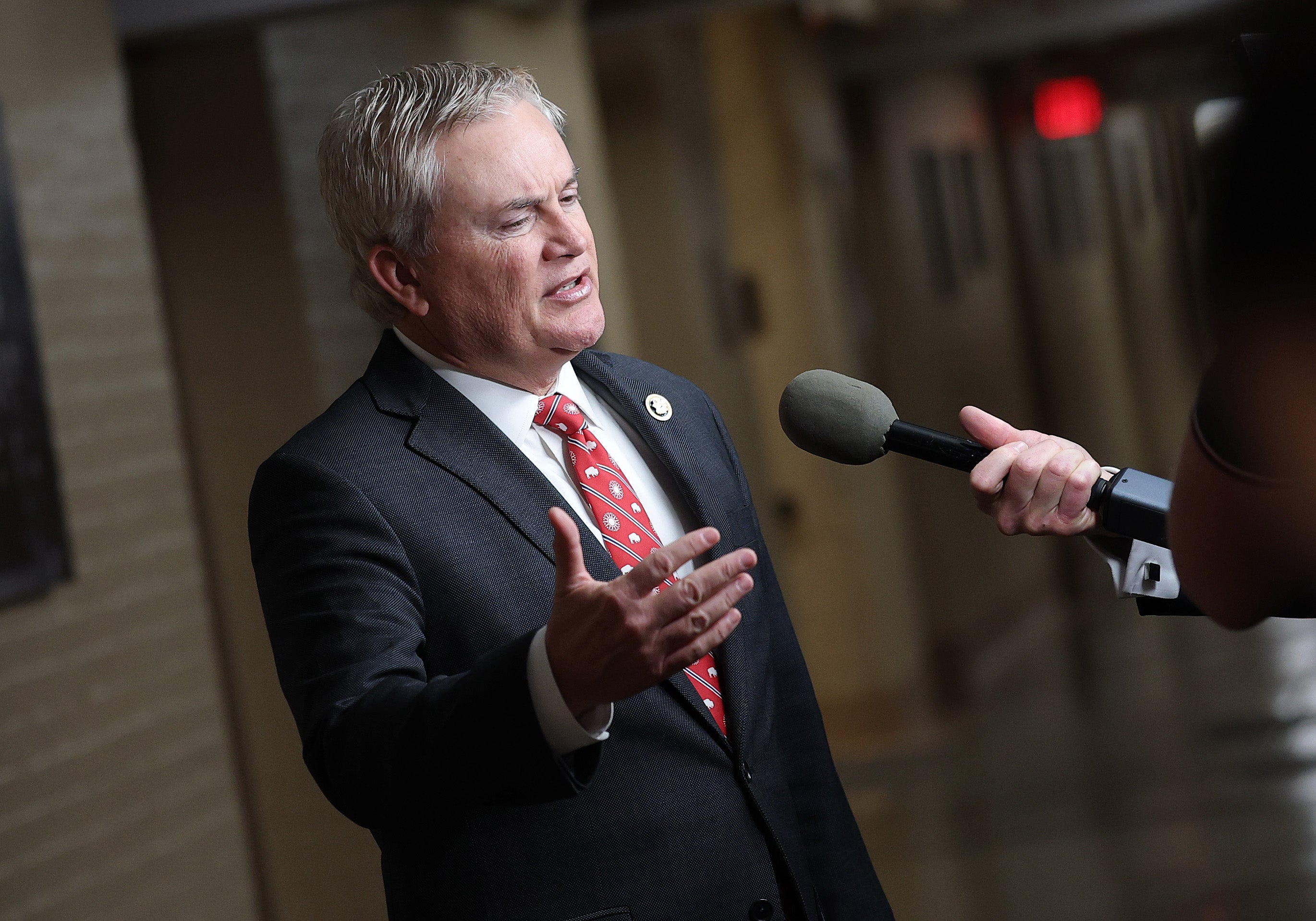 Rep. James Comer sought to hold the Clintons in contempt of Congress, an effort that appears to be sidelined after they agreed to testify in the House GOP-led Epstein probe